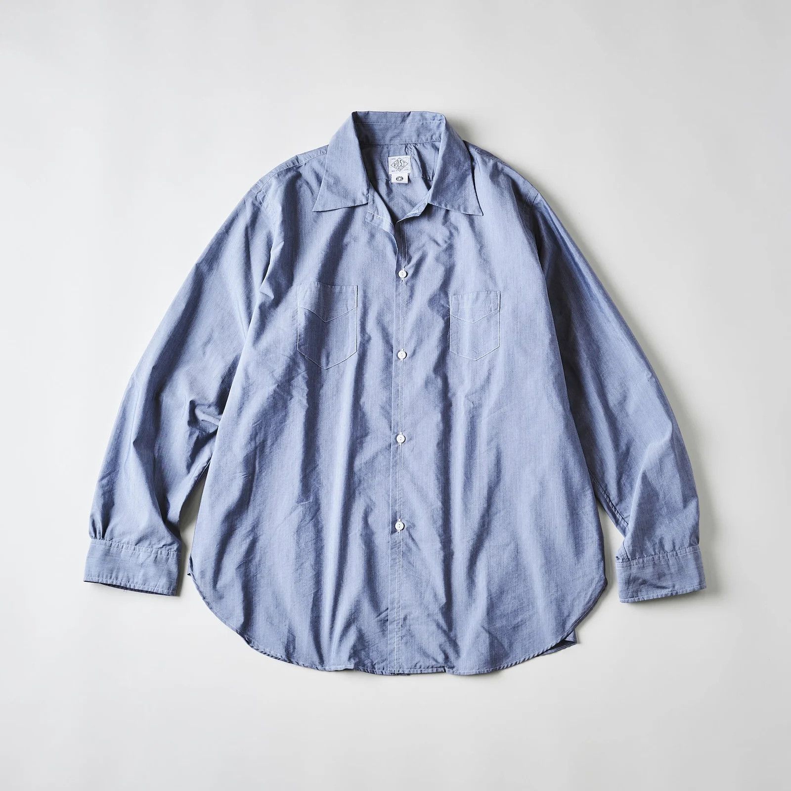 Post Overalls 3211-FC NEUTRA 3 : feather chambray indigo Size US M / EU 48-50 / 2 - 9 Thumbnail