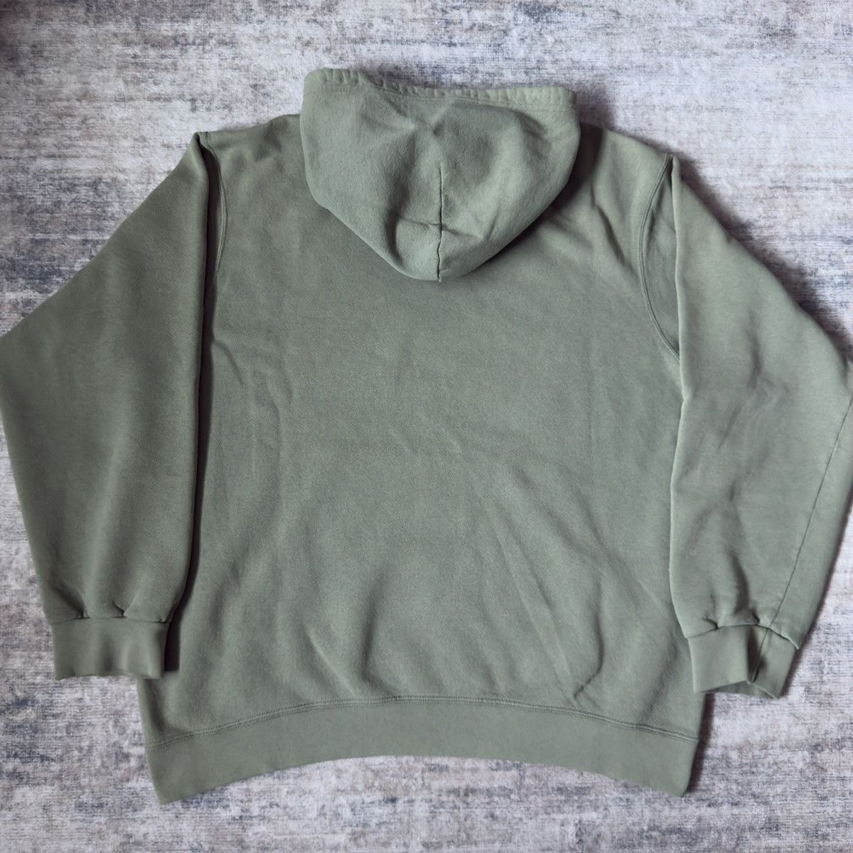 Nike Vintage Nike Center Swoosh Hoodie Pistachio Green Size US L / EU 52-54 / 3 - 2 Thumbnail