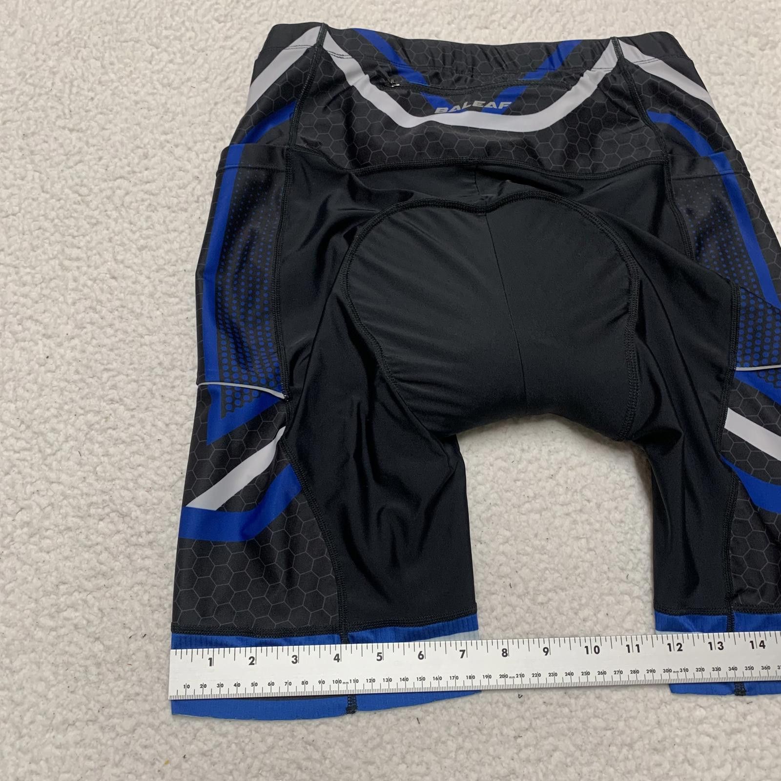 Other BALEAF Men's Size Large Blue Black Padded Cycling Shorts Size US 34 / EU 50 - 10 Thumbnail
