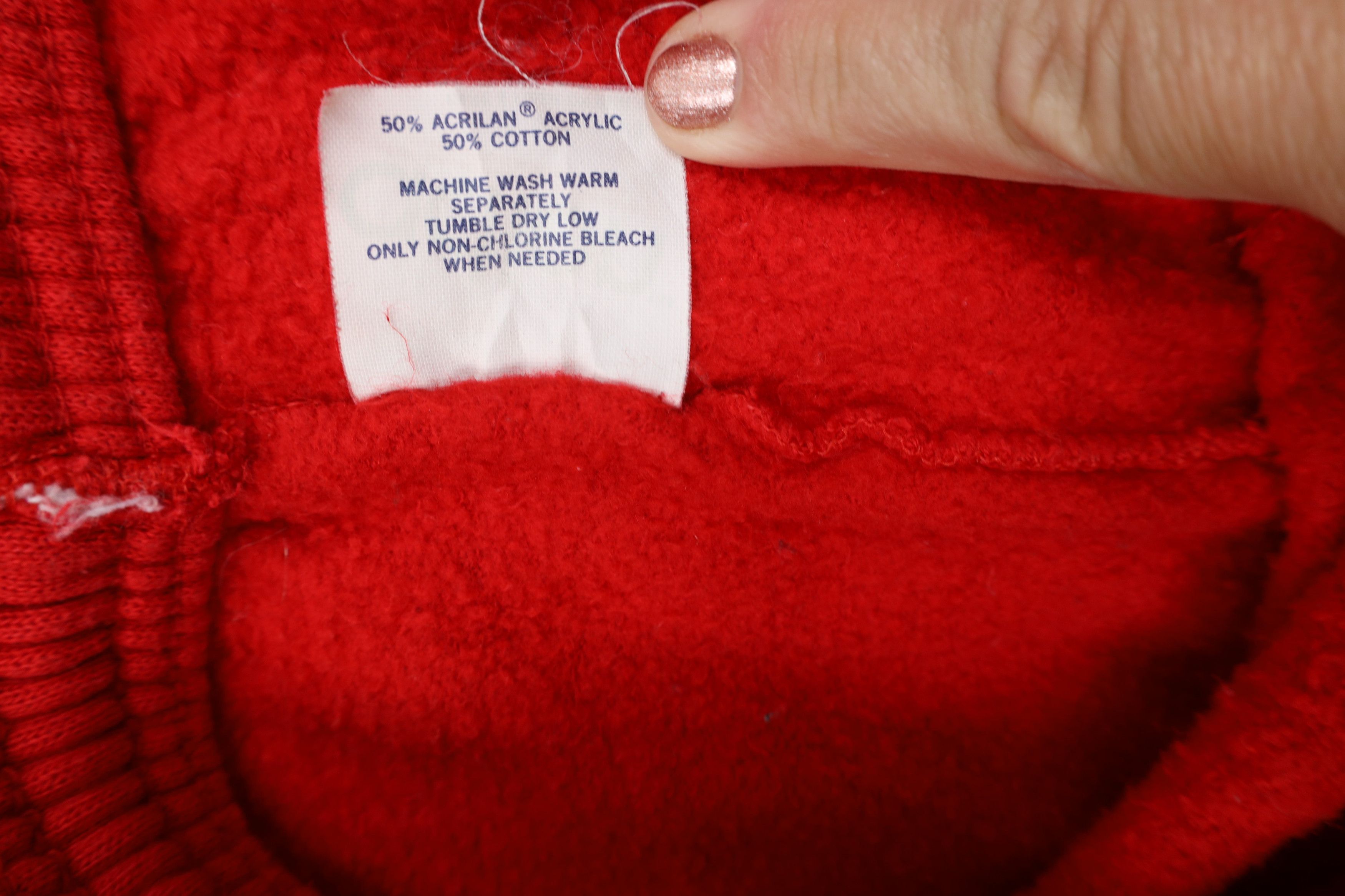 Vintage Vintage 70s Streetwear Gusset Sweatpants Joggers Red USA Size US 34 / EU 50 - 6 Thumbnail