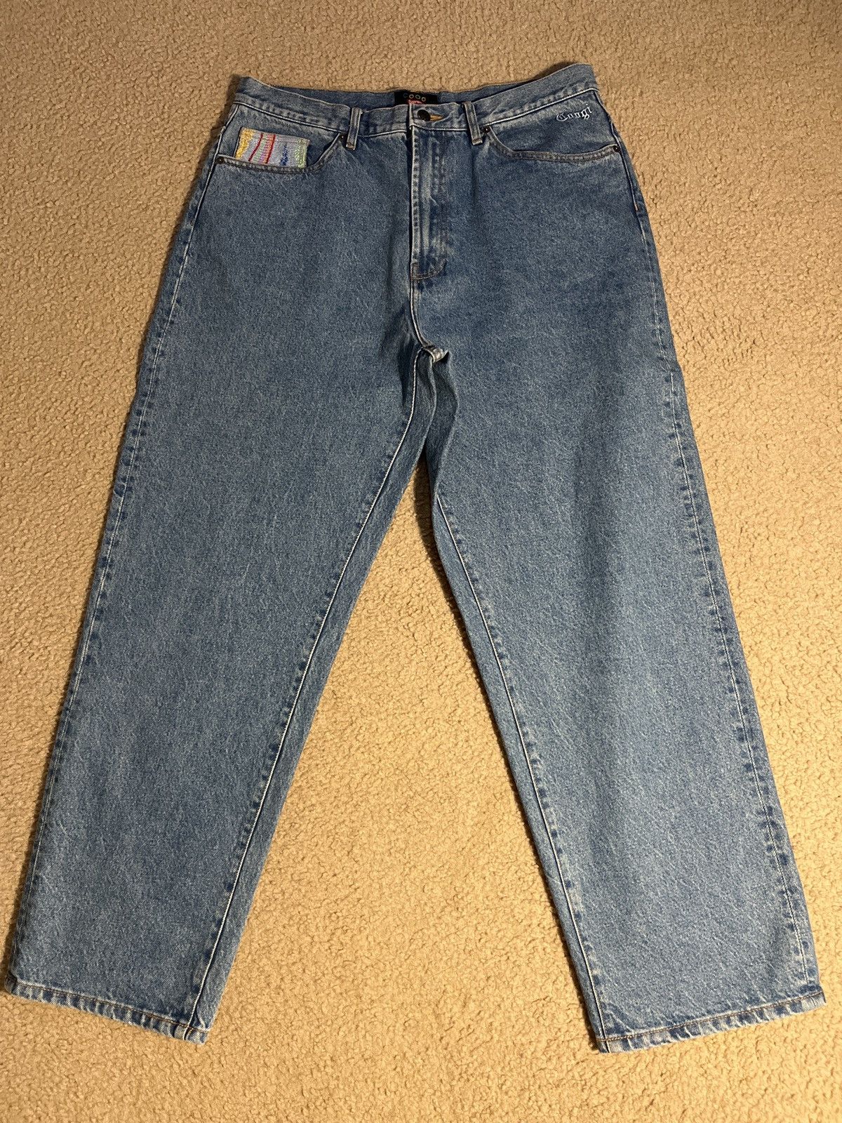 Coogi × Supreme Supreme x Coogi blue jeans sz 34 Size US 34 / EU 50 - 2 Thumbnail