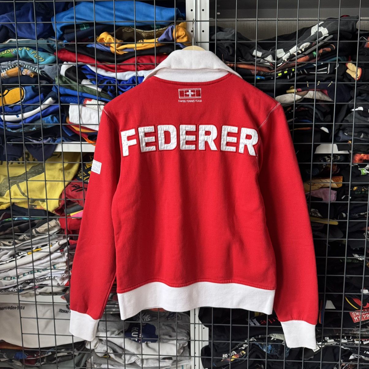 Vintage Vintage Federrer Switzerland Hi-Pro ATP World Tours Jacket Size US S / EU 44-46 / 1 - 2 Thumbnail