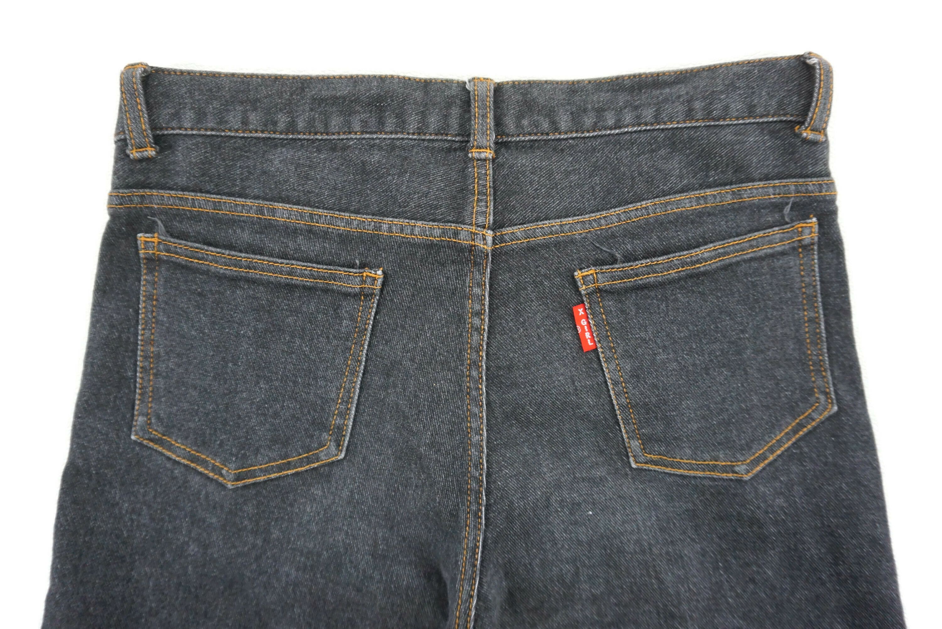 Japanese Brand X-girl Jeans fit W29xL27 Low-Rise Slim Cropped Denim Size 26" / US 2 / IT 38 - 8 Thumbnail