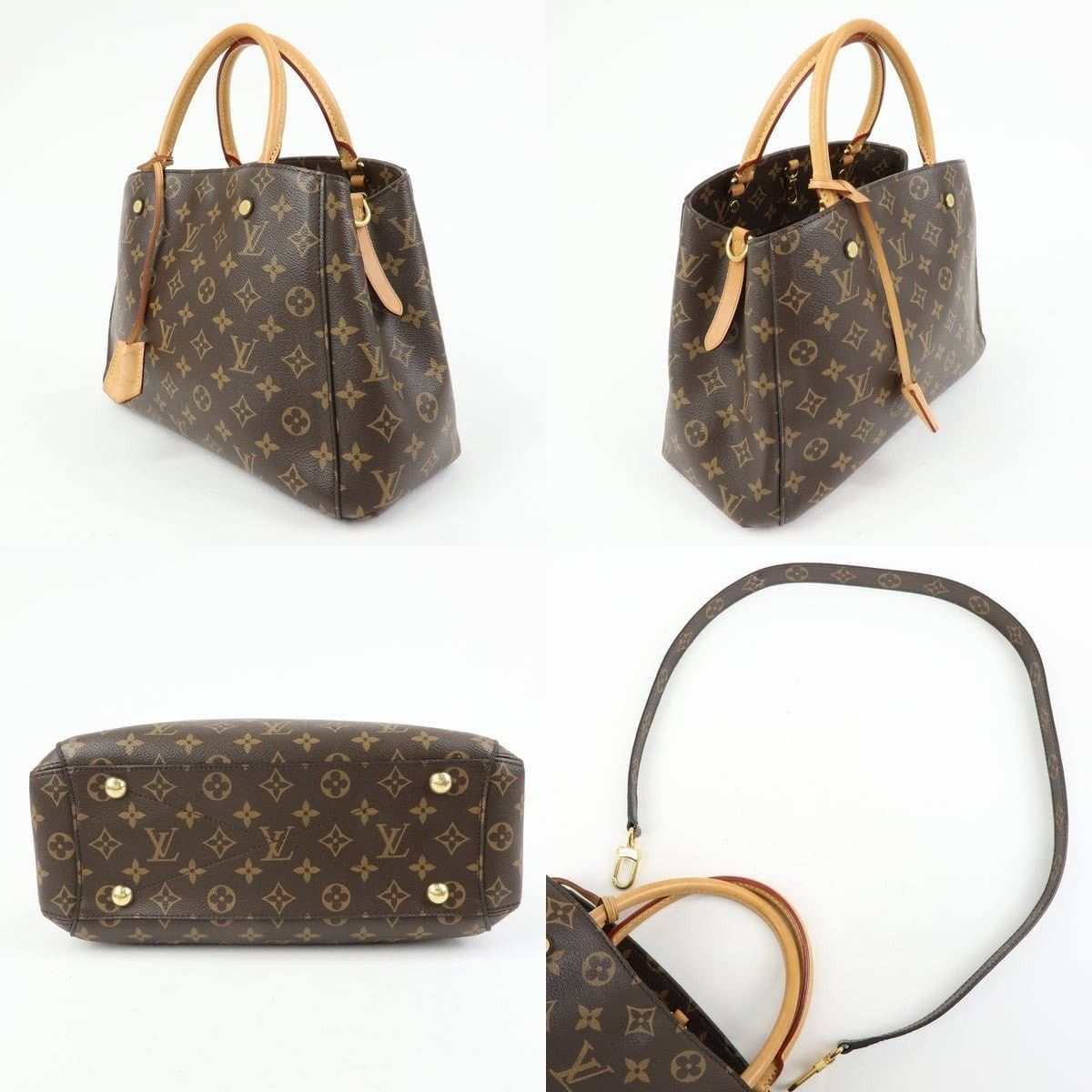 Louis Vuitton Louis Vuitton Monogram Montaigne MM Satchel Size ONE SIZE - 3 Thumbnail