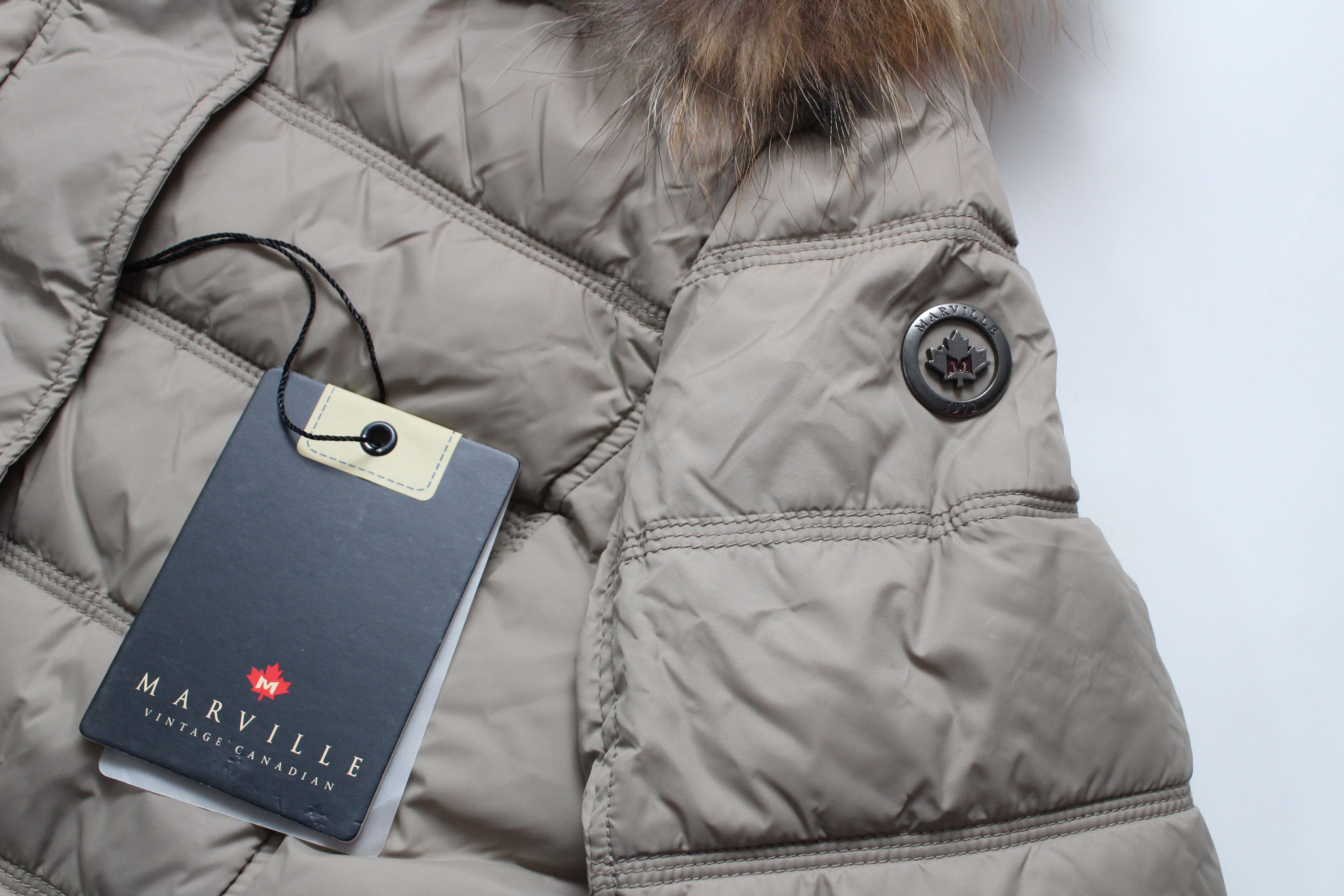 Vintage Marville Vintage Canadian Down Jacket Womens Size L New Size L / US 10 / IT 46 - 6 Thumbnail