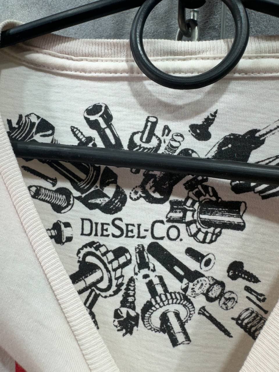 Diesel Diesel Vintage Mens T-Shirt Big Print Size US M / EU 48-50 / 2 - 4 Thumbnail