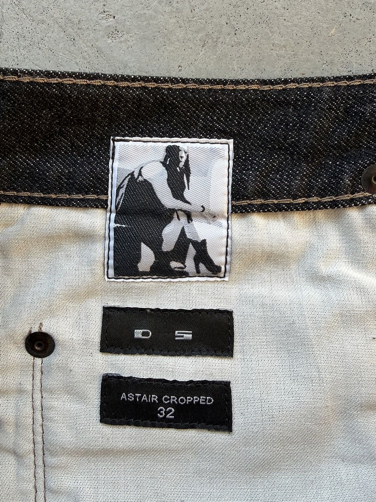 Rick Owens FW17 Rick Owens DRKSHDW Astair Cropped Denim Size US 32 / EU 48 - 5 Thumbnail