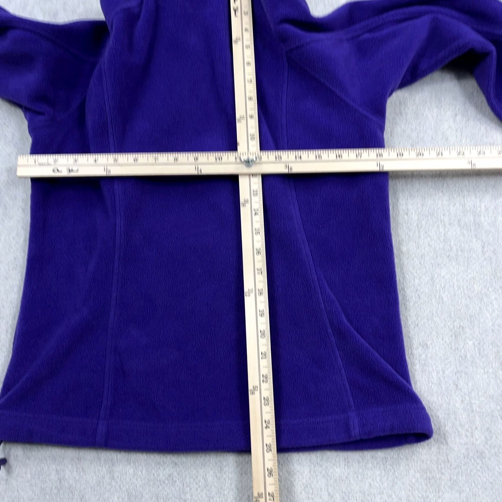 Vintage Columbia Jacket Women Medium Purple Fleece Full Zip Brenton Springs Hiking A25: Size M / US 6-8 / IT 42-44 - 5 Thumbnail