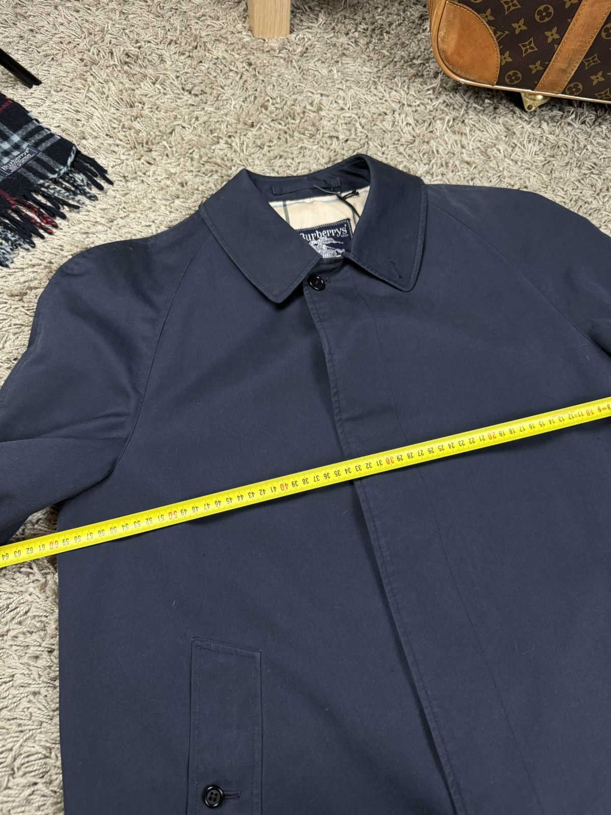 Burberry × Vintage Vintage trench coat Burberry original luxury streetwear item Size L / US 10 / IT 46 - 5 Thumbnail