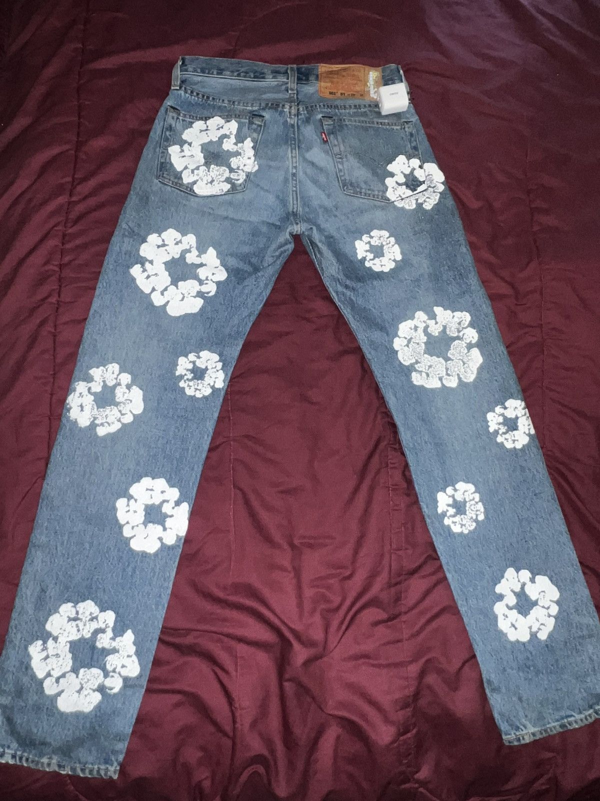 DENIM TEARS × Levi's DENIM TEARS Blue Jeans Size US 29 - 3 Thumbnail
