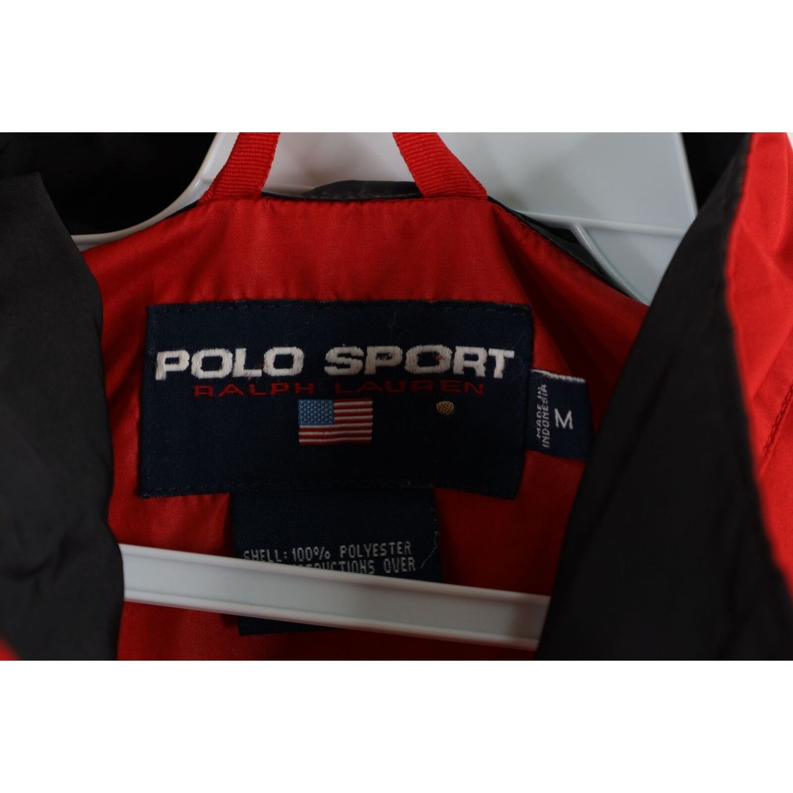 Ralph Lauren × Vintage Vintage 90s Polo Sport Ralph Lauren Windbreaker Size US M / EU 48-50 / 2 - 6 Thumbnail