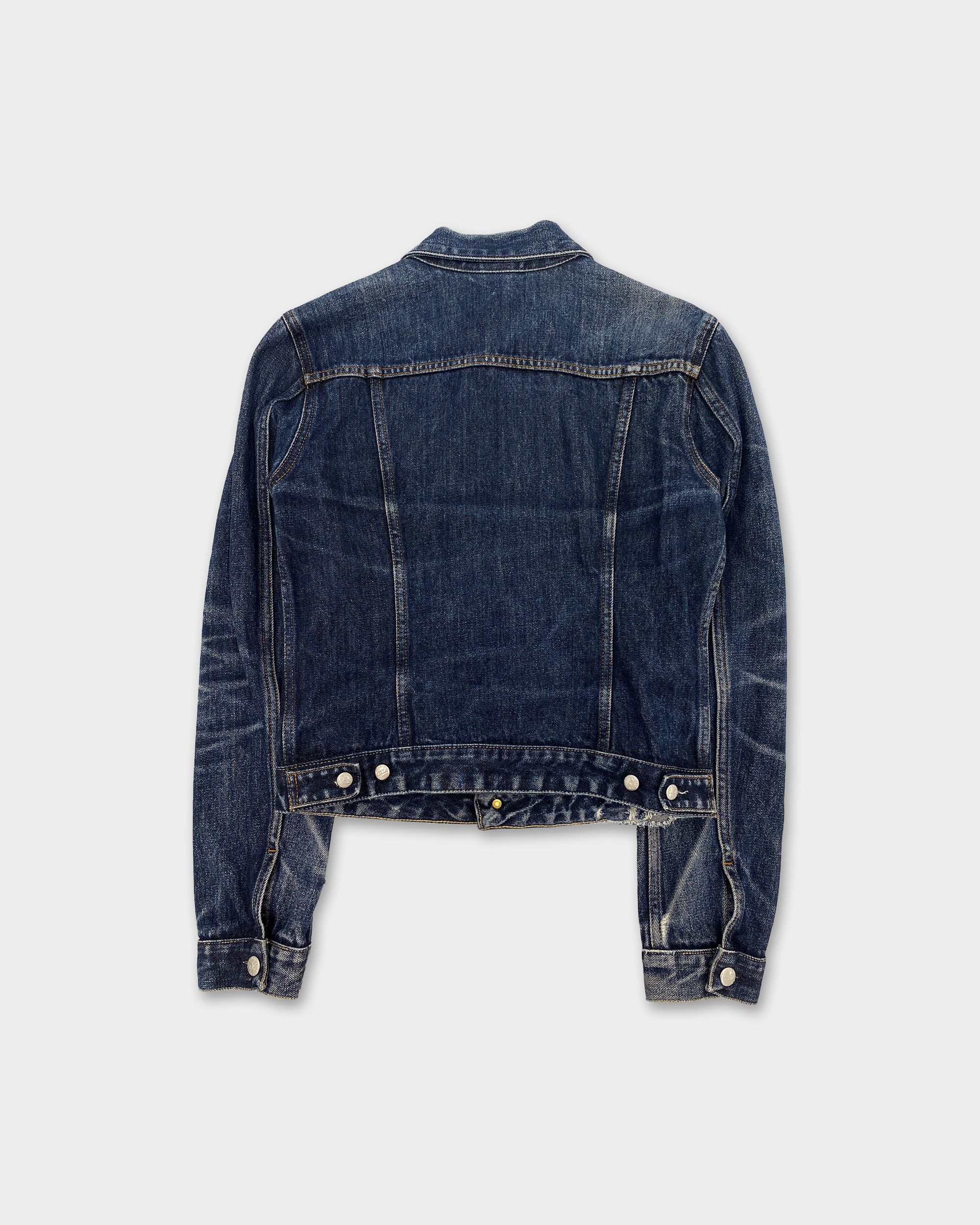Diesel 2000s Faded Denim Jacket Size L / US 10 / IT 46 - 2 Thumbnail