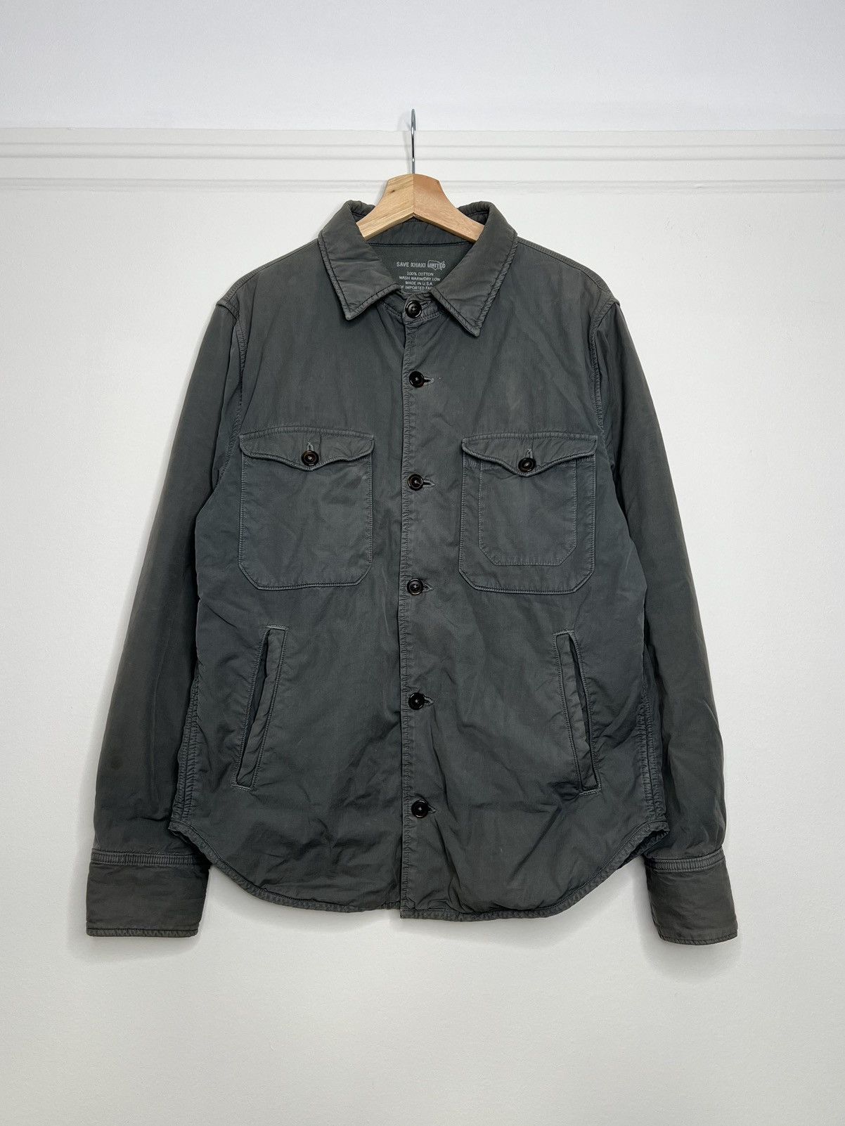 Save Khaki United Save Khaki Field Coat in Grey Size S Size US S / EU 44-46 / 1 - 1 Thumbnail