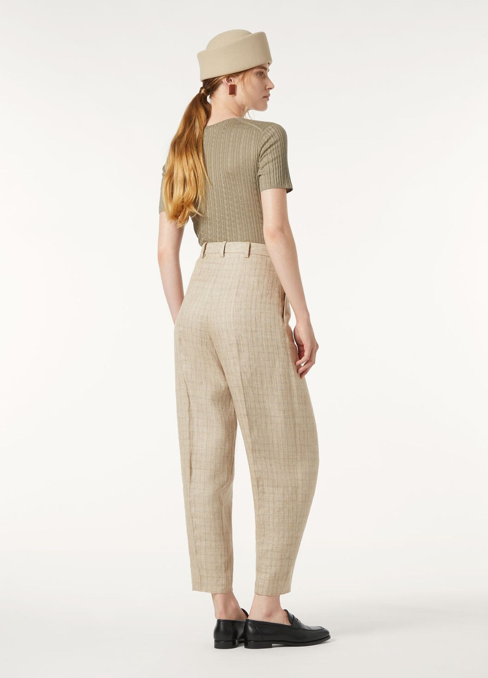Loro Piana o1srvl11e0526 FAP0699 Rimella Crewneck Sweater in Beige Size M / US 6-8 / IT 42-44 - 5 Thumbnail