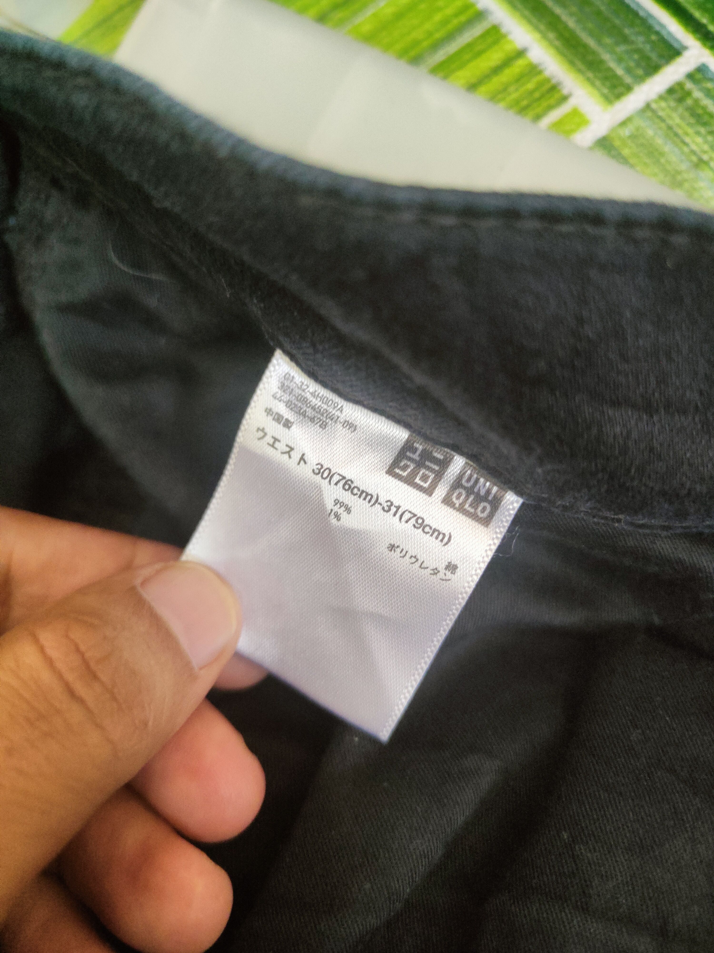 Japanese Brand DL Uniqlo Black Multipocket Casual Pants #46-320 Size US 31 - 13 Thumbnail
