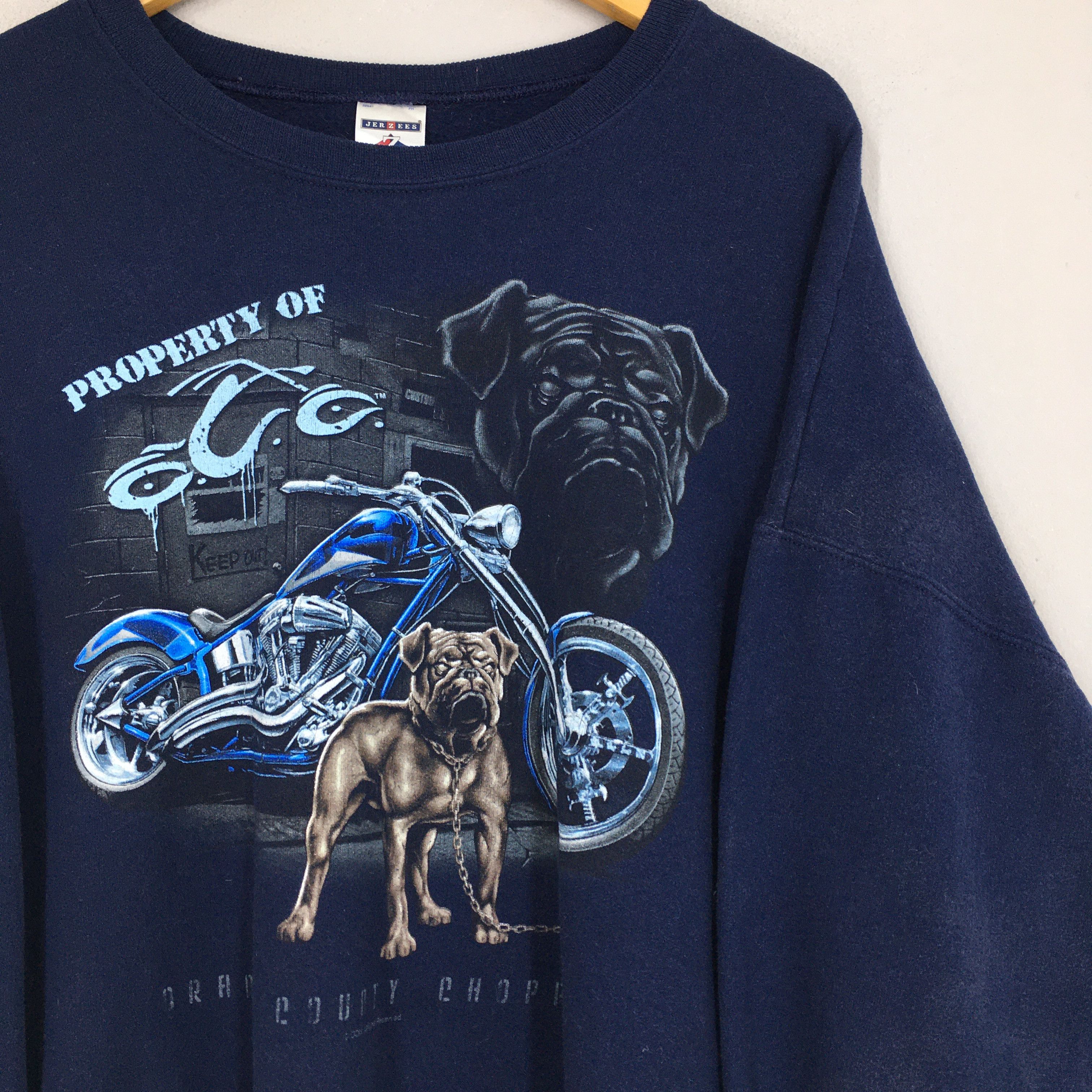 Vintage Vintage Y2K Orange County Choppers Biker Sweatshirt XXLarge Size US XXL / EU 58 / 5 - 2 Thumbnail