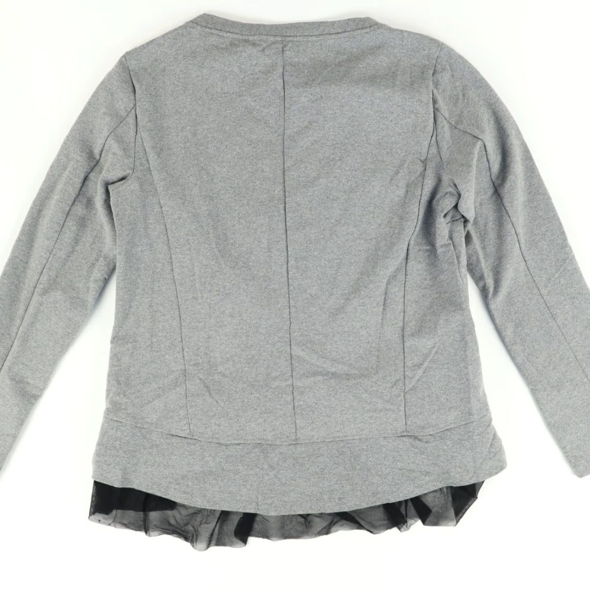 Vintage Rinascimento Felpa Plush Lace Skirted Rhinestone Heart Sweatshirt Women's L Size L / US 10 / IT 46 - 4 Thumbnail