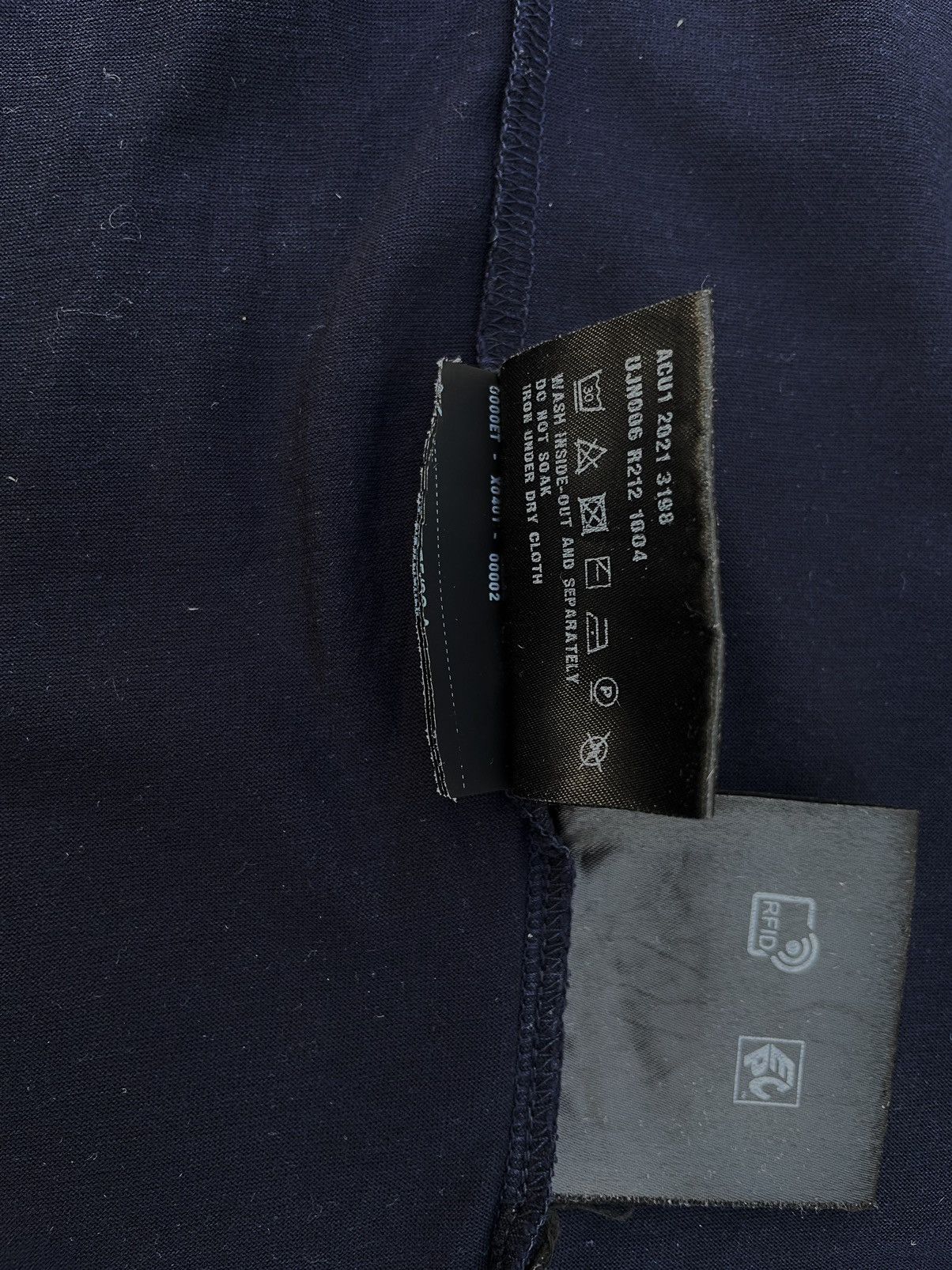 Prada Navy Prada Tee Size US S / EU 44-46 / 1 - 6 Thumbnail