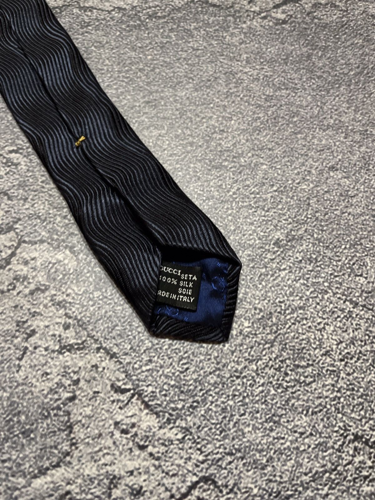 Vintage Vintage Gucci silk tie Size ONE SIZE - 5 Thumbnail