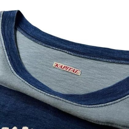 Kapital OFFER OK 🔥 KAPITAL PATCHWORK LONG SLEEVE TEE T SHIRT Size US S / EU 44-46 / 1 - 5 Thumbnail