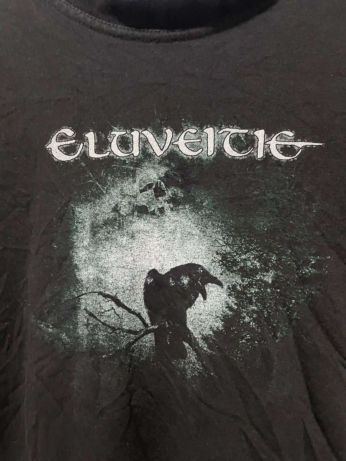 Band Tees Eluveitie Black Raven Nuclear Blast Folk Metal T Shirt Tee Size US M / EU 48-50 / 2 - 5 Thumbnail