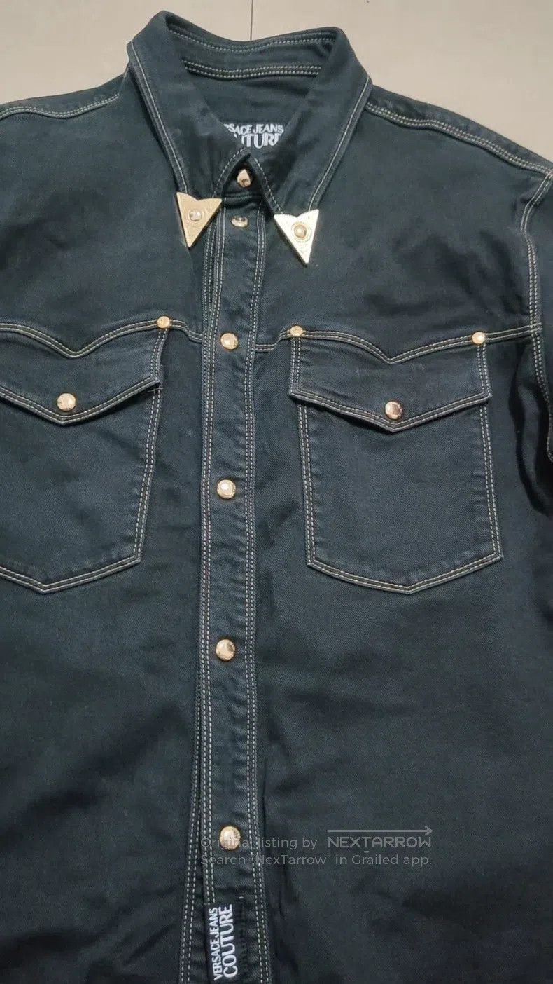 Versace Versace Denim shirt Size US M / EU 48-50 / 2 - 1 Thumbnail