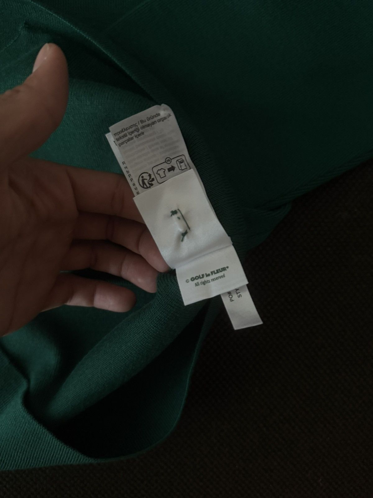 Golf le Fleur × Lacoste Golf le Fleur x Lacoste Green Crewneck Cardigan Size US S / EU 44-46 / 1 - 5 Thumbnail