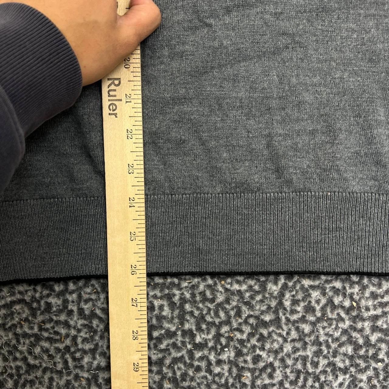Kirkland Signature Kirkland Sweatshirt Men Pullover 1/4 Zip Merino Wool 2XL Size US XXL / EU 58 / 5 - 5 Thumbnail