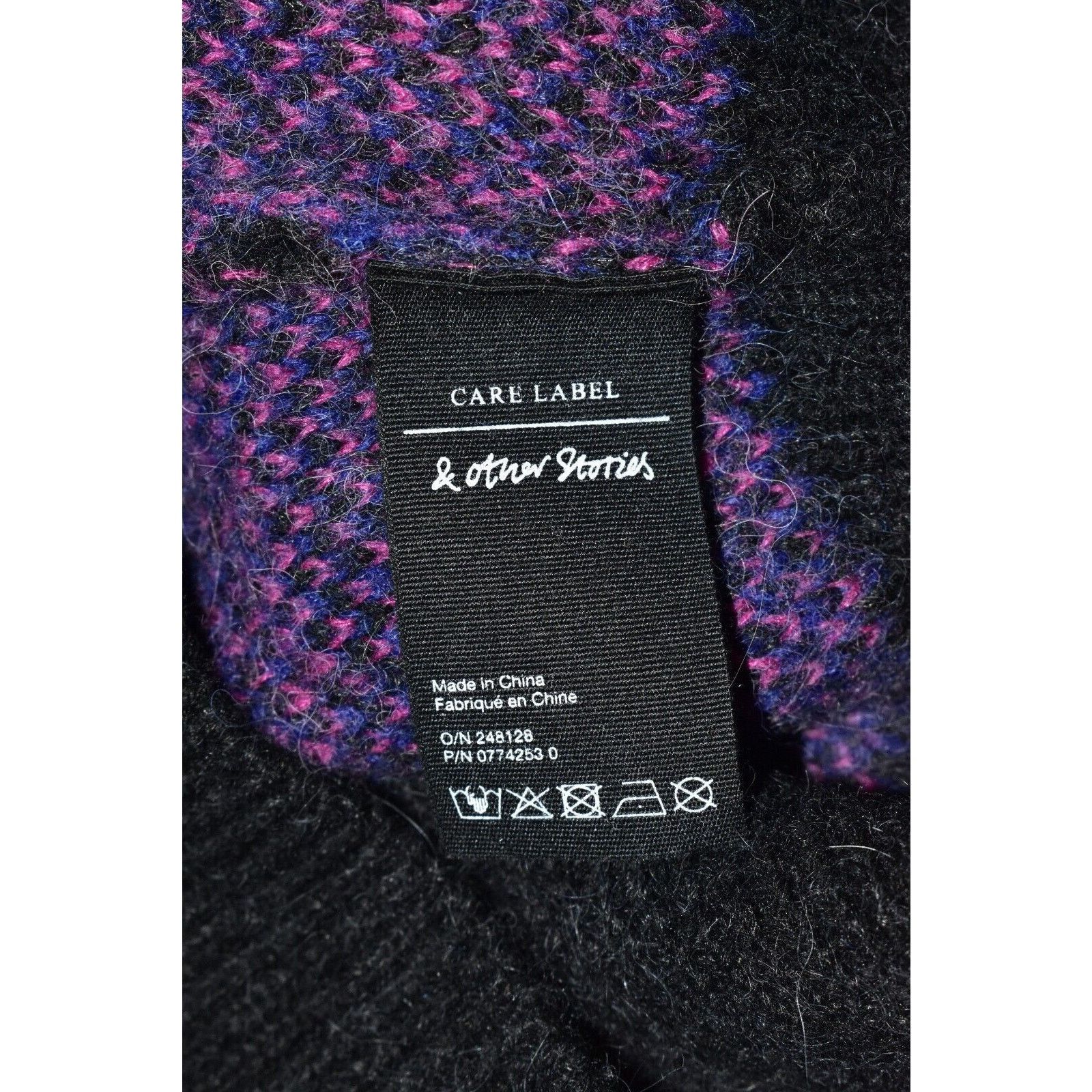 & Other Stories NEW & OTHER STORIES Check Alpaca Wool Sweater Sz XS $168 Size XS / US 0-2 / IT 36-38 - 6 Thumbnail
