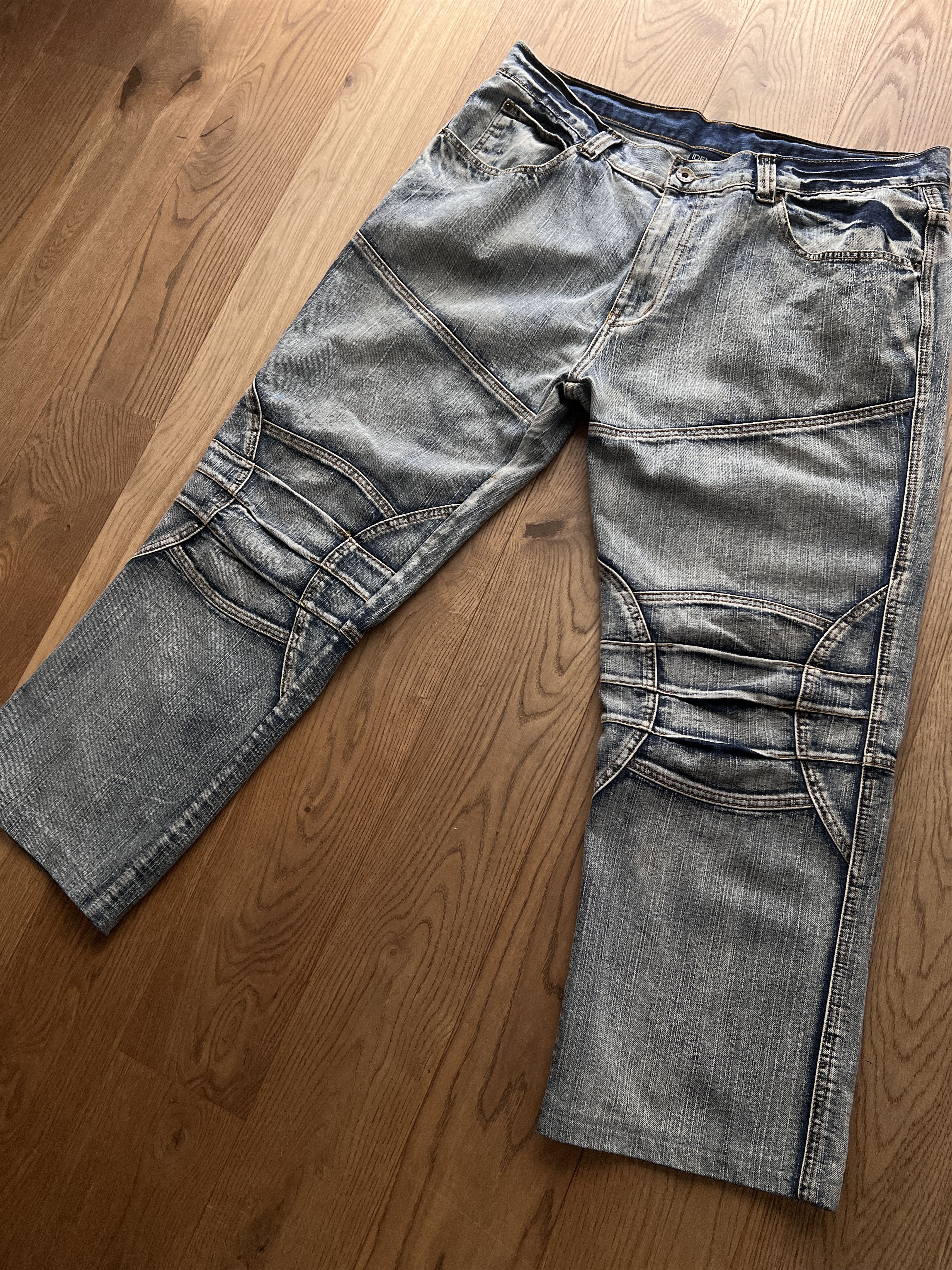 Vintage Rick Owens Junya Watanabe Style Washed Jeans Baggy