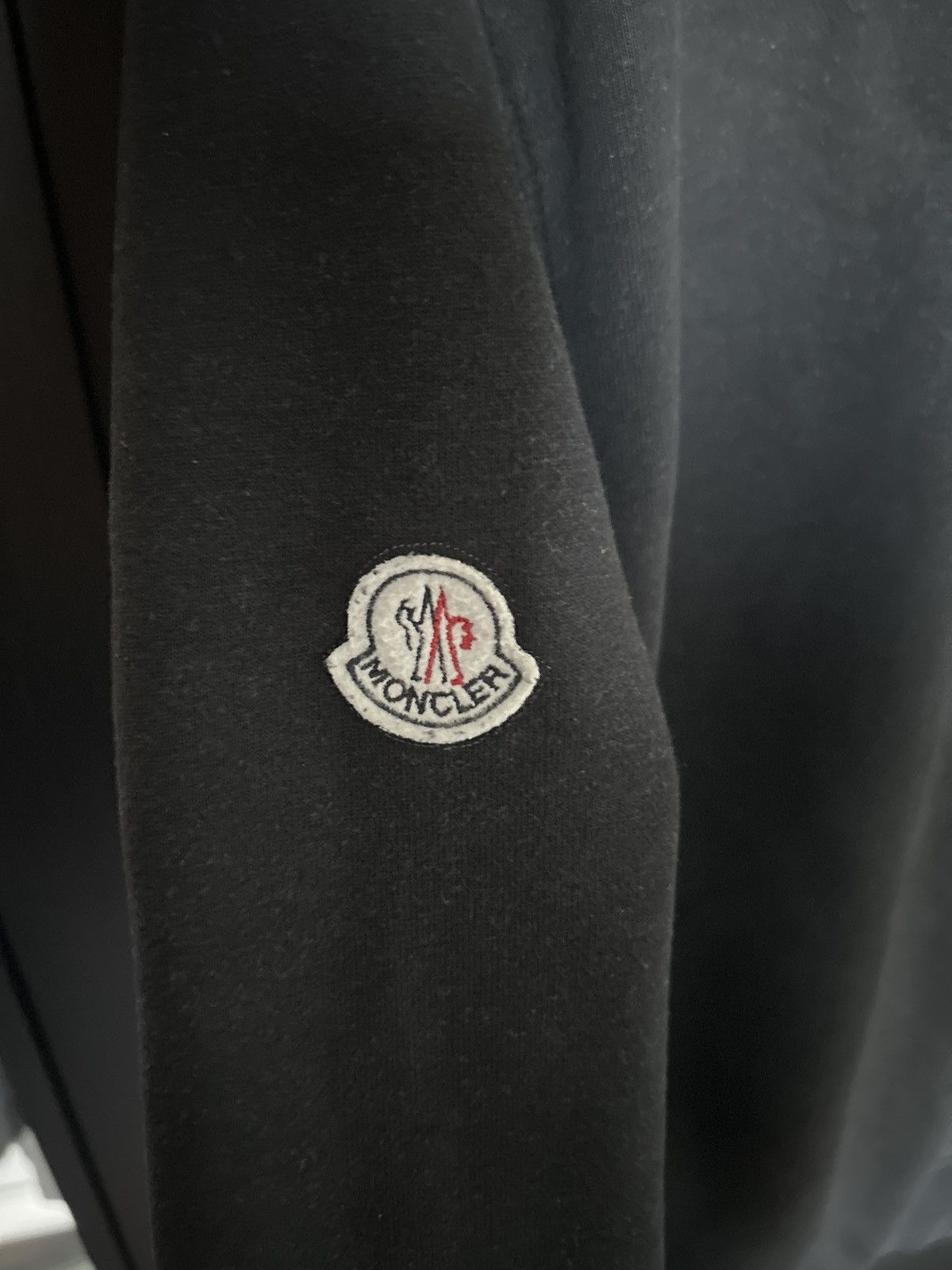 Moncler Moncler “Keep warm” black crewneck Size US XL / EU 56 / 4 - 4 Thumbnail
