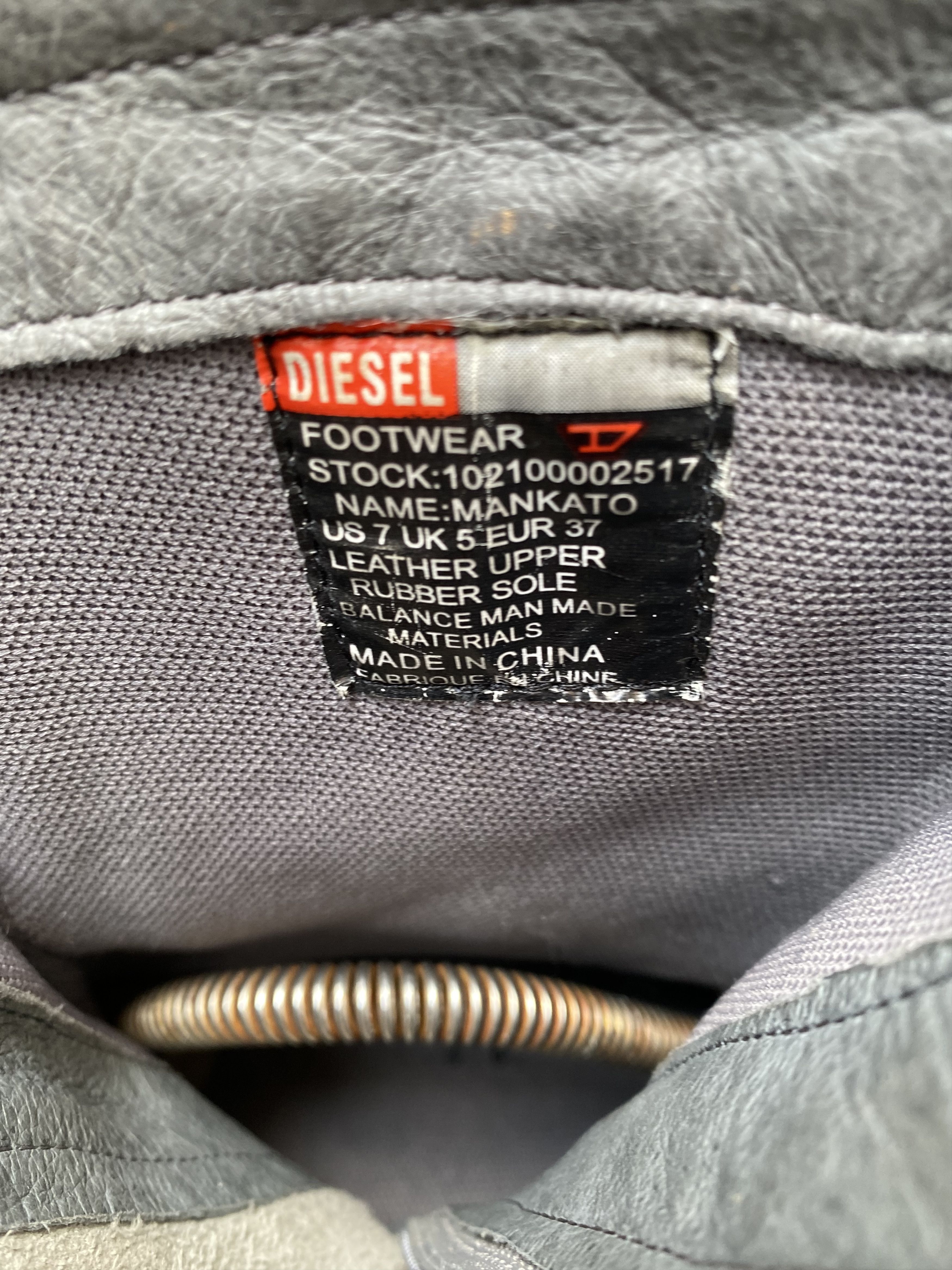 Diesel Diesel moto sport strappy boots Y2K SZ 37 Size US 7 / IT 37 - 9 Thumbnail