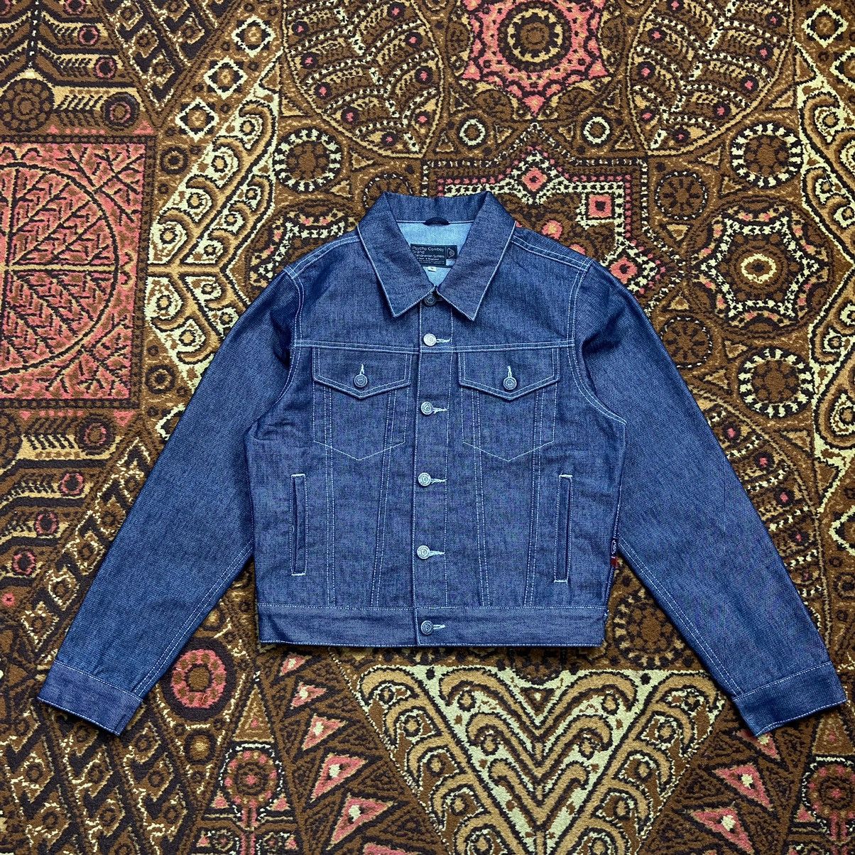 Japanese Brand × Vintage 📌 Vintage Psycho Cowboy y2k Denim Jacket Made in Italy Size US S / EU 44-46 / 1 - 10 Thumbnail