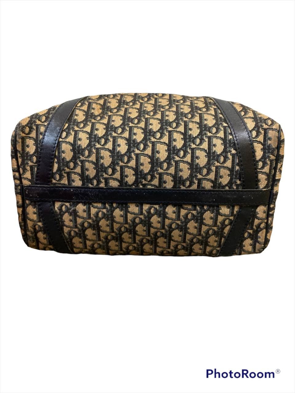 Christian Dior Monsieur × Dior vintage christian dior leather monogram bowling handbag Size ONE SIZE - 7 Thumbnail