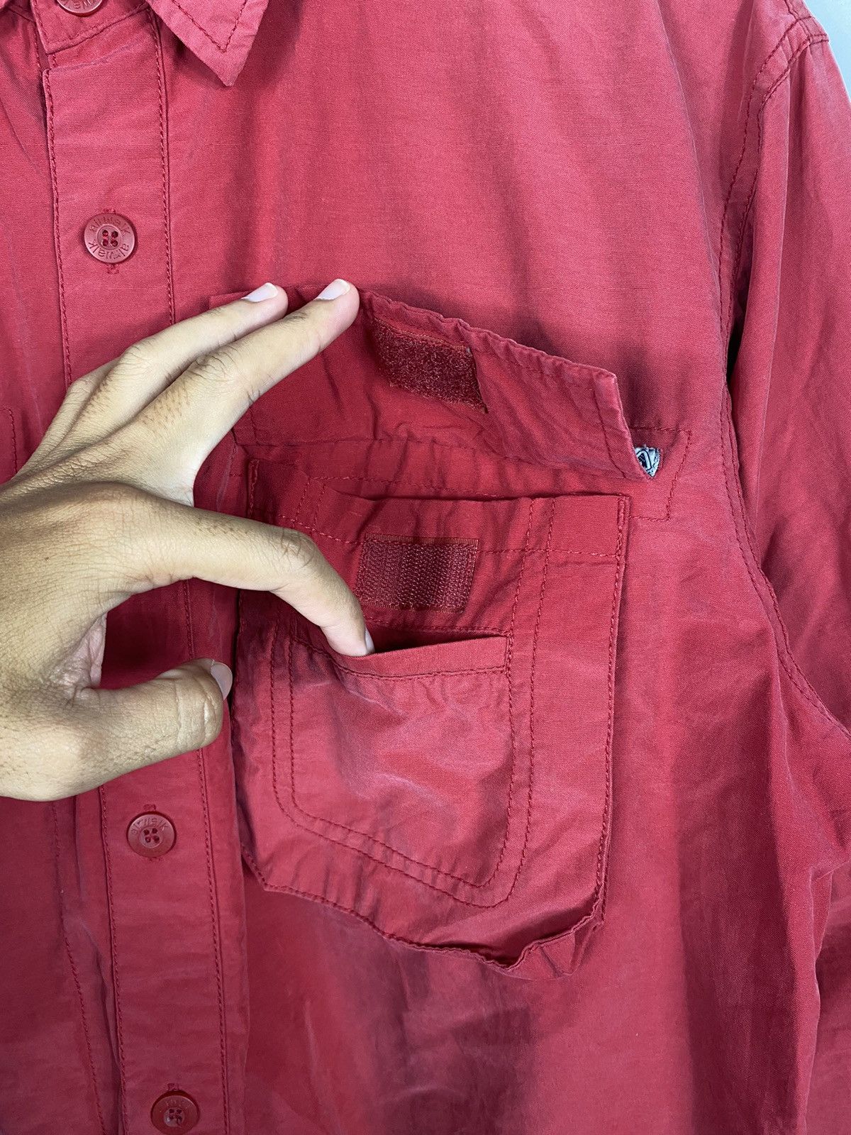 Airwalk × Vintage Vintage Y2K Airwalk Tactical Button Up Shirt Size US M / EU 48-50 / 2 - 3 Thumbnail