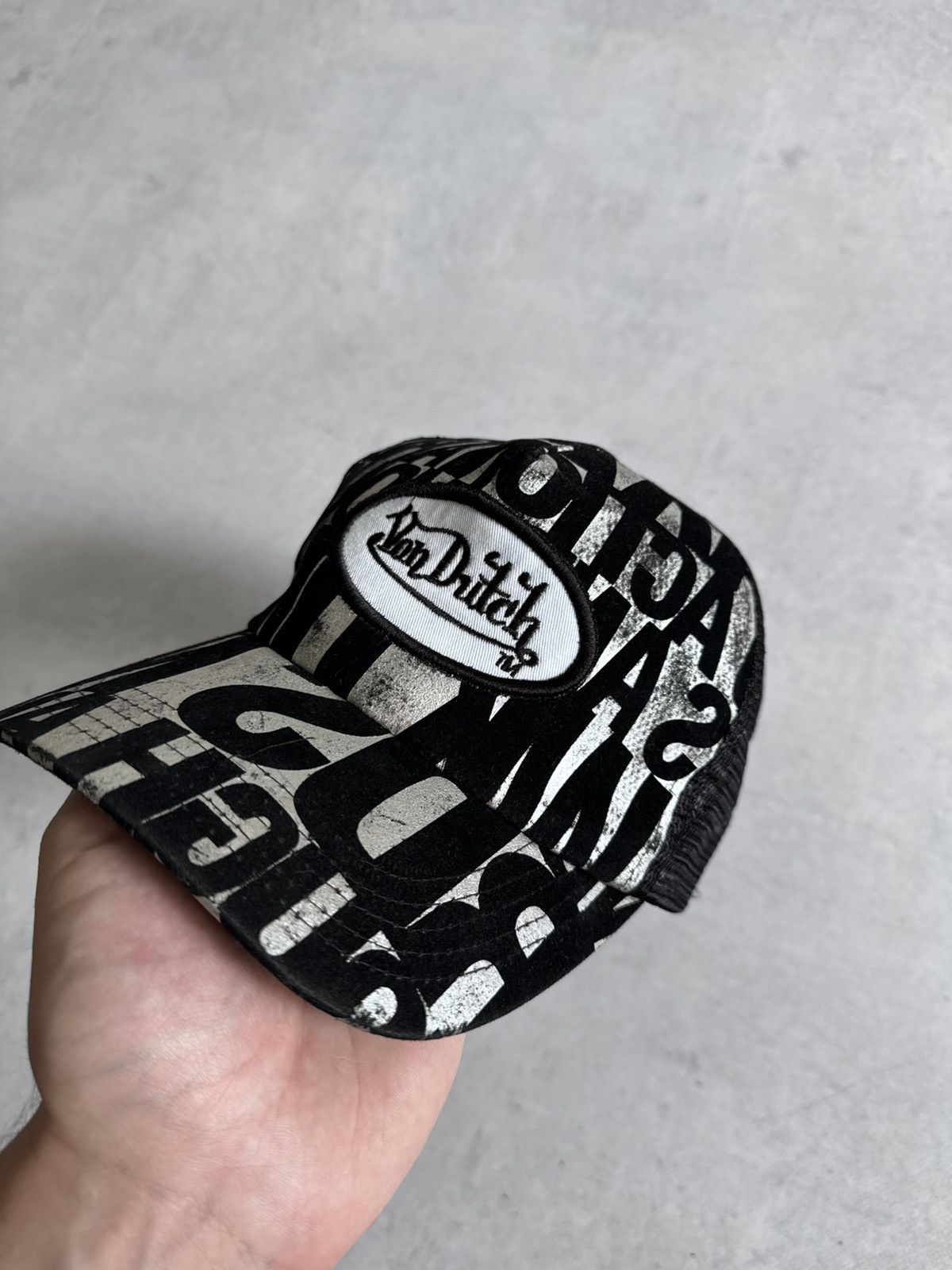 Von Dutch Vintage Von Dutch Unisex Streetwear Y2K Regular Trucker Cap Size ONE SIZE - 5 Thumbnail