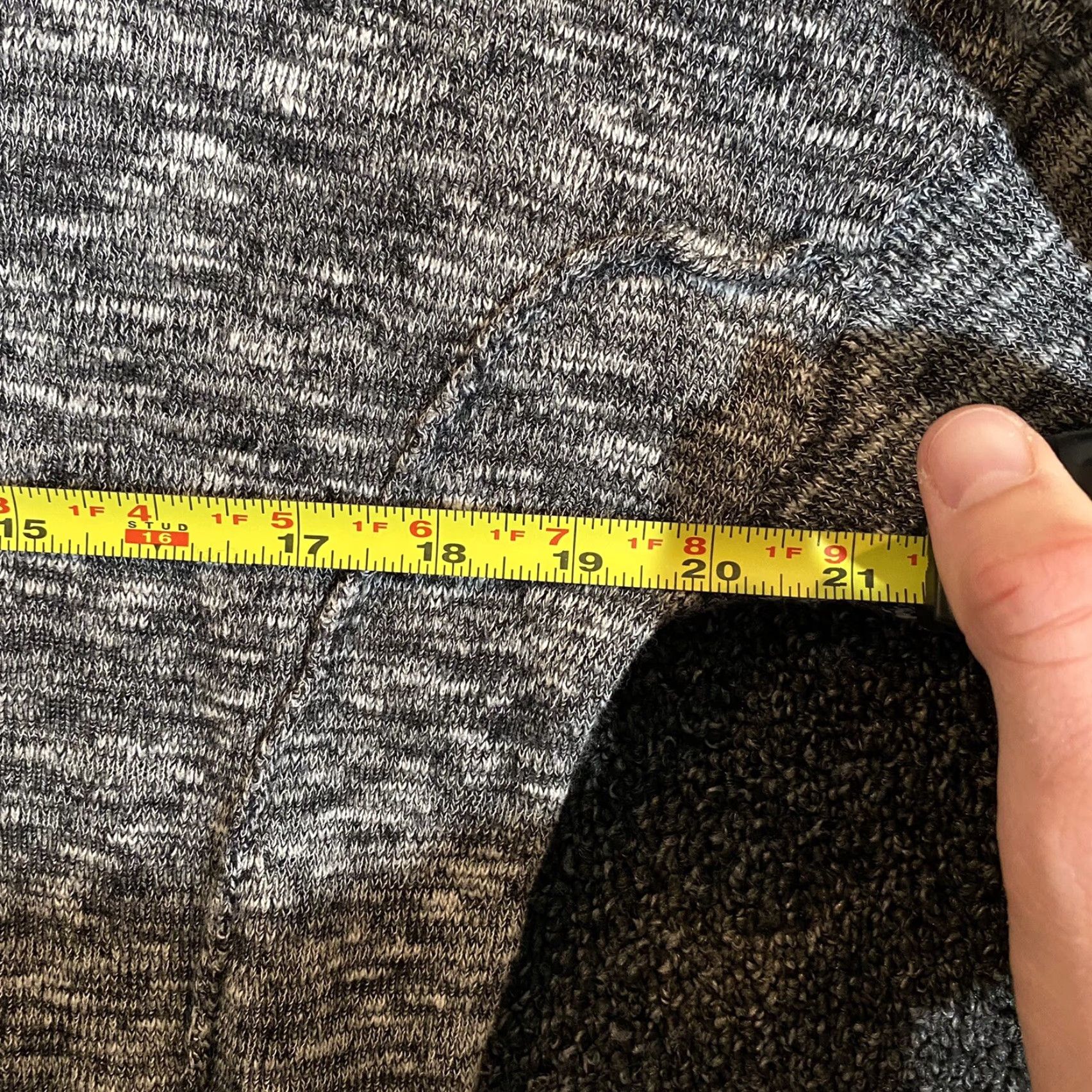 Anthropologie ANTHROPOLOGIE MOTH Sweater Women's Medium Gray Cowl Neck Turtleneck Knit Pullover Knitwear Bohemian Lightweight Size M / US 6-8 / IT 42-44 - 6 Thumbnail