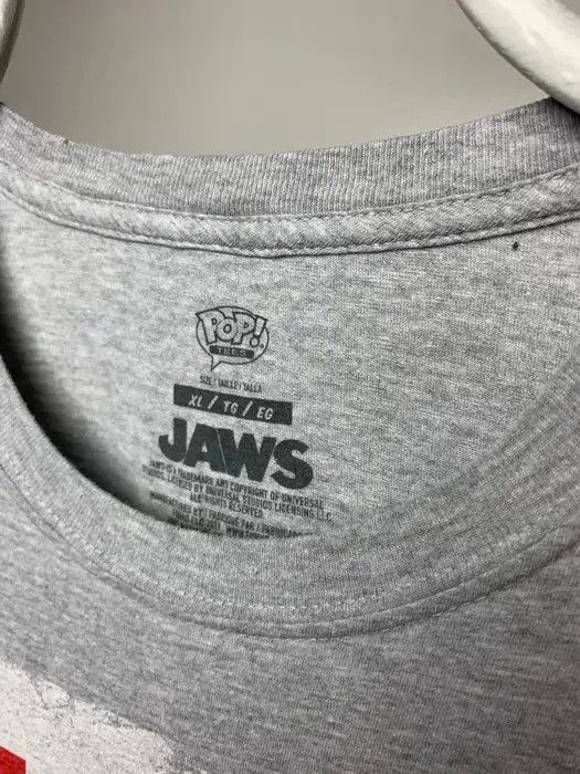 Band Tees Movie jaws T-shirt size XL grey humor vintage big logo Size US XL / EU 56 / 4 - 3 Thumbnail