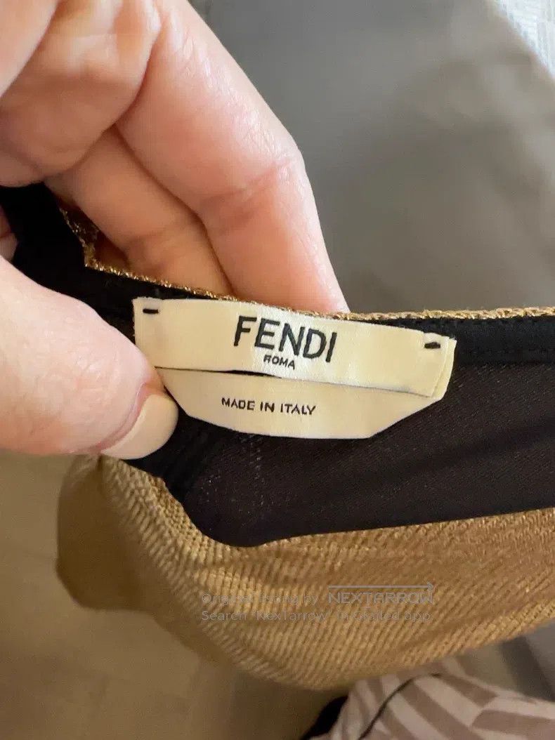 Fendi Fendi Gold Vest Size XXS / US 00 / IT 34 - 3 Thumbnail