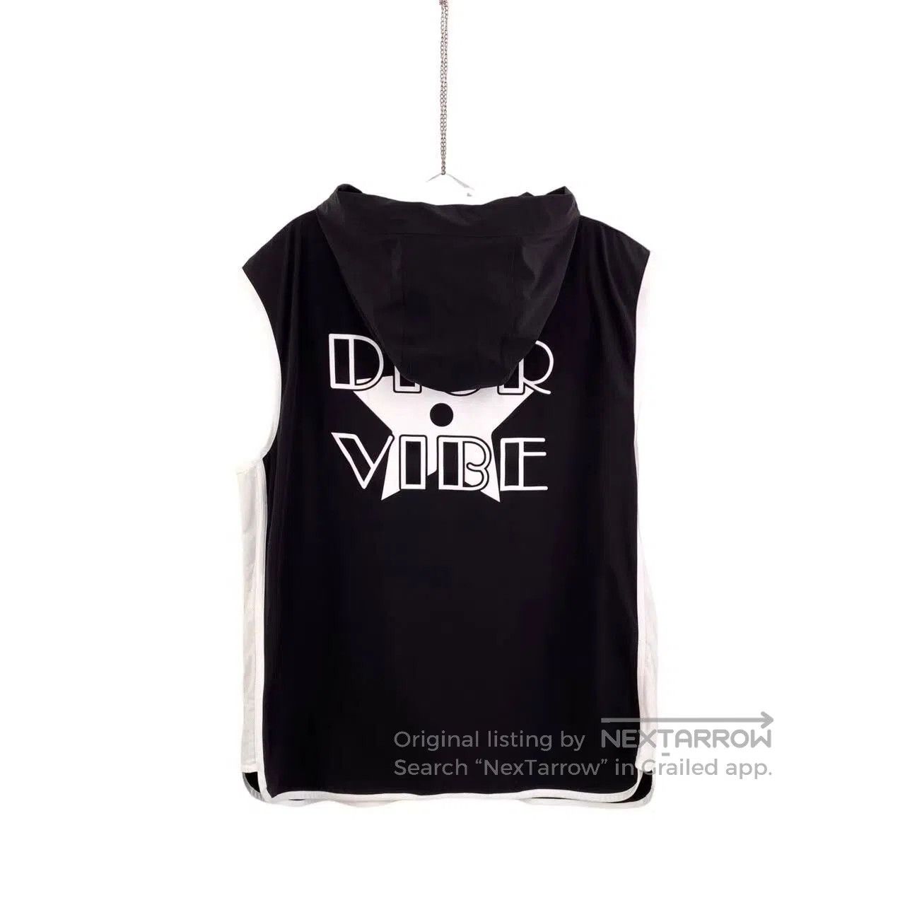 Dior Dior Logo sleeveless hoodie on the back| Size XS / US 0-2 / IT 36-38 - 2 Thumbnail