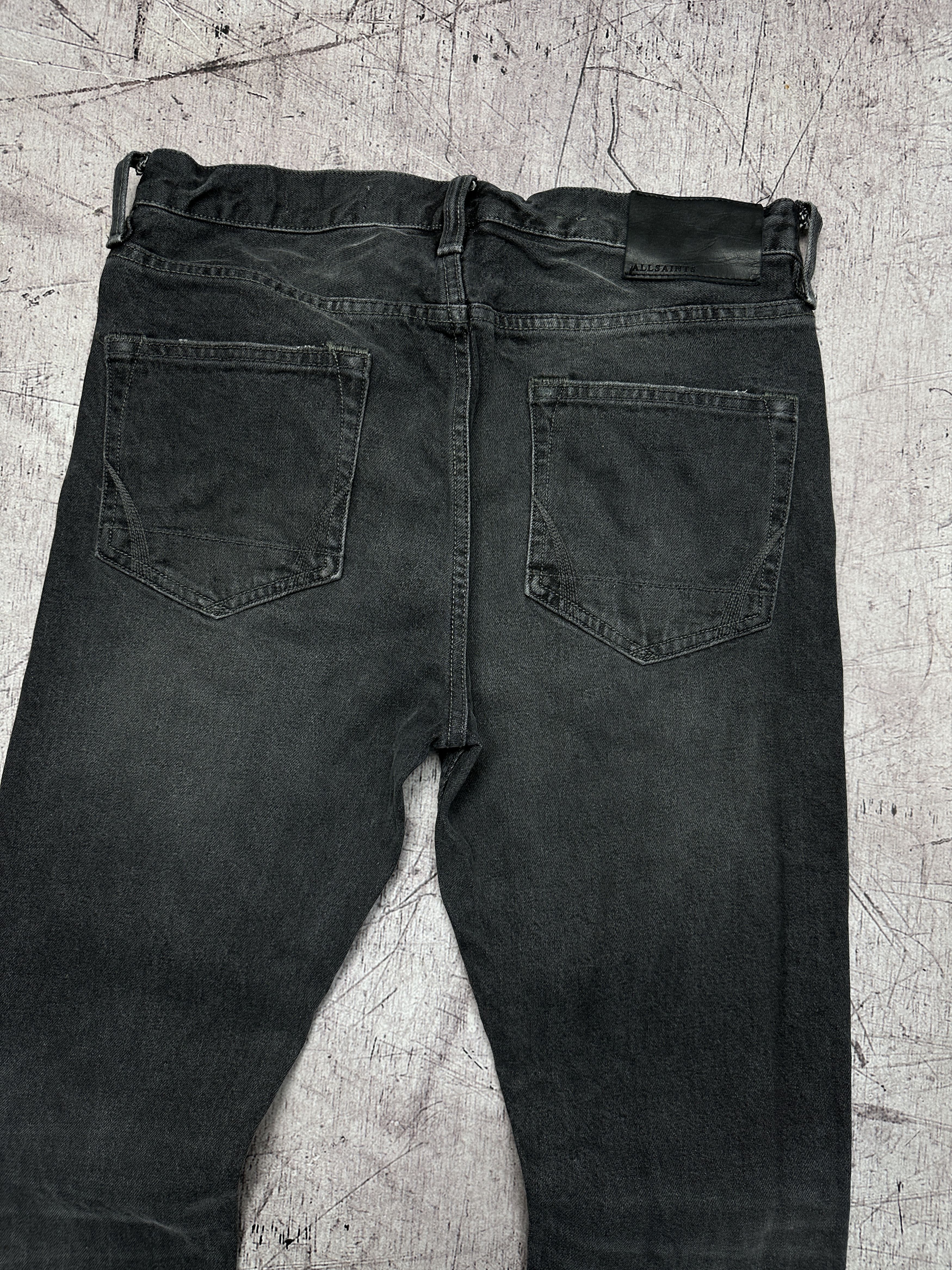 Allsaints Allsaints Mens Bannock Cigarette Denim Pants Jeans Size US 30 / EU 46 - 6 Thumbnail