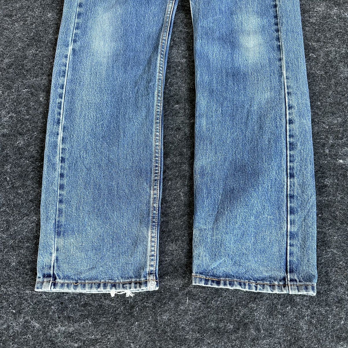 Levi's Y2k Levis 505 Blue Washed Vintage Denim 30x31 D576 Size US 30 / EU 46 - 3 Thumbnail