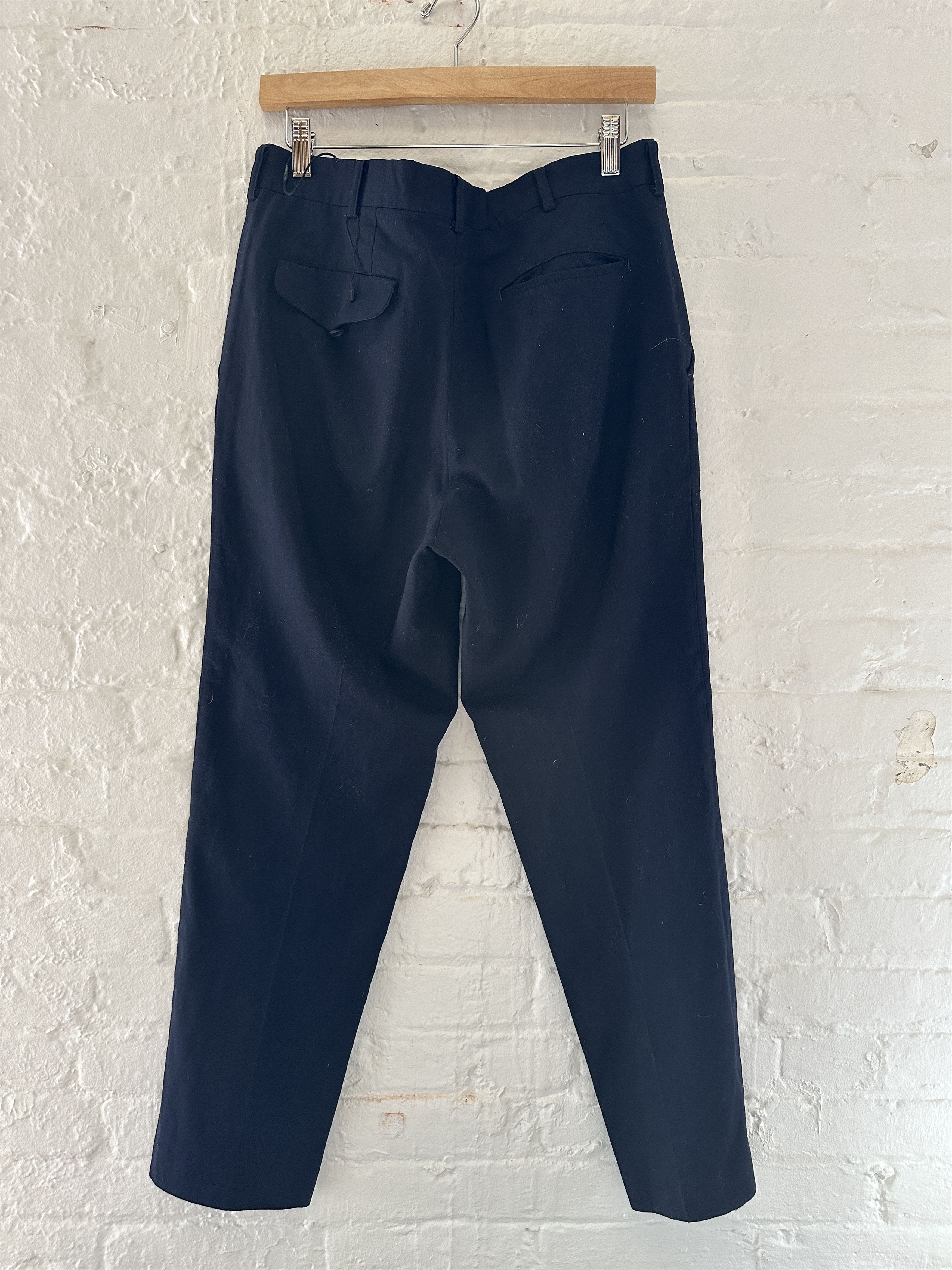 Comme des Garcons Comme des Garcons Homme Wool Trousers Size US 32 / EU 48 - 4 Thumbnail