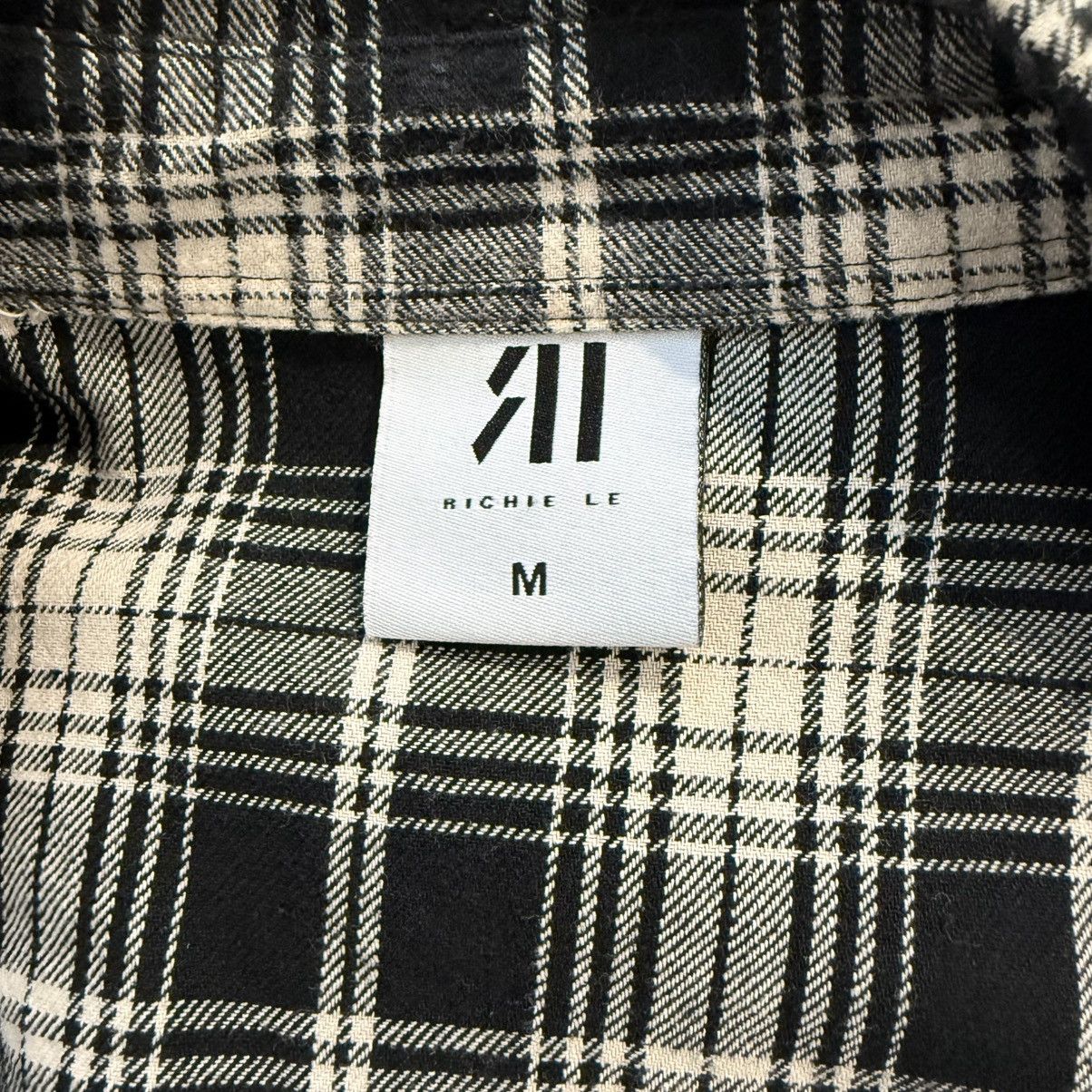 Richie Le Collection Flannel - Black/White Size US M / EU 48-50 / 2 - 4 Thumbnail