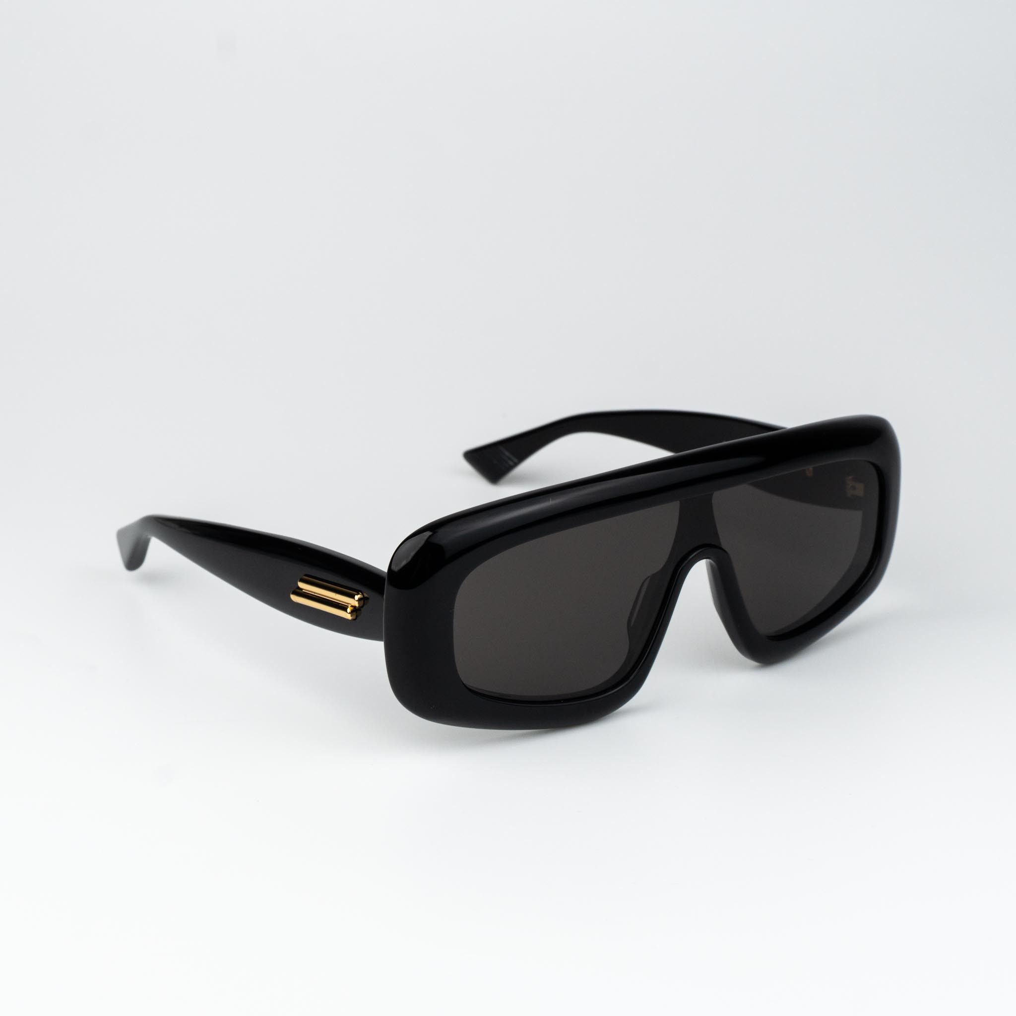Bottega Veneta Bottega Veneta Women Sunglasses Shield BV1281S 001 BRAND NEW Size ONE SIZE - 3 Thumbnail