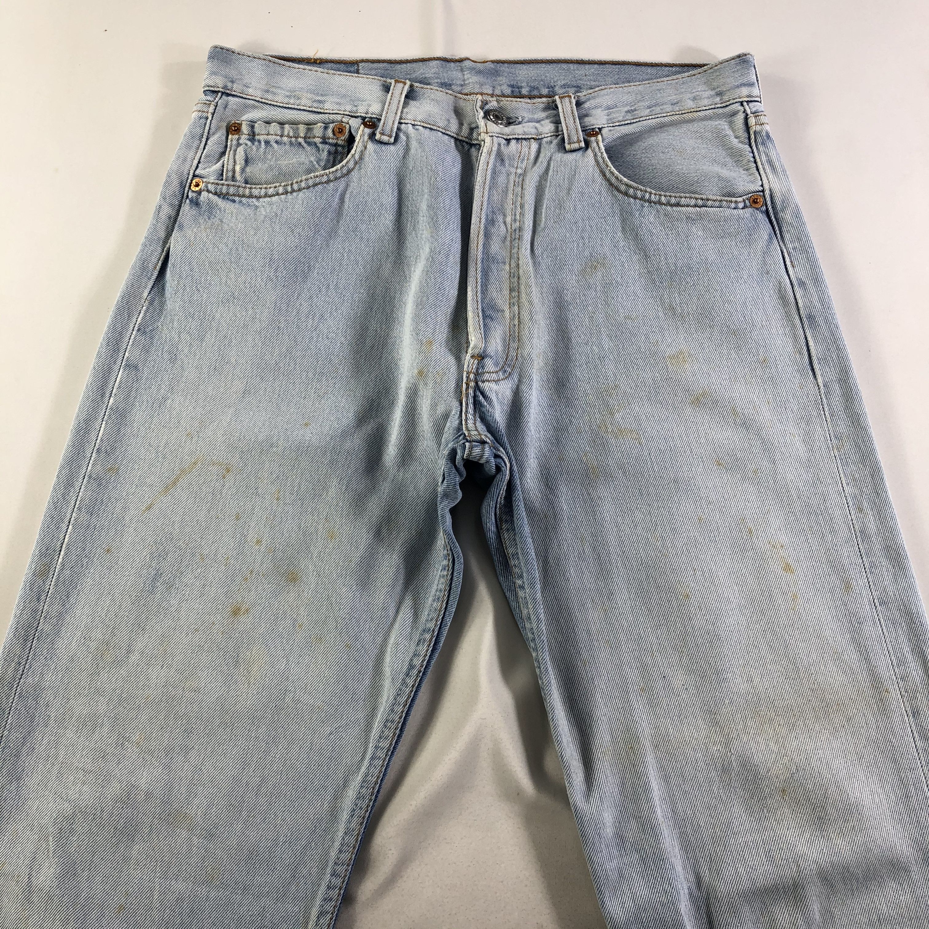 Levi's × Vintage Vintage 90s Levis 501 Jeans-JM3720 Size US 32 / EU 48 - 3 Thumbnail