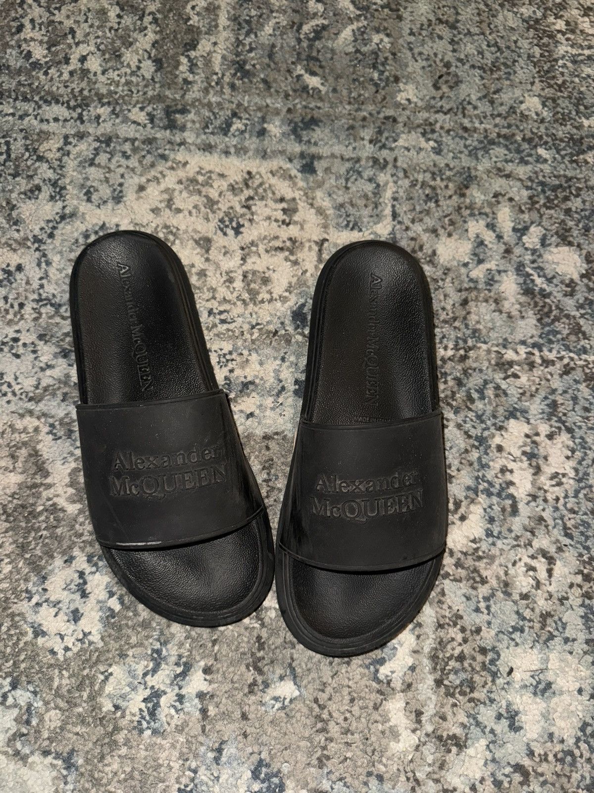 Alexander McQueen Alexander McQueen pool slides Size US 10 / IT 40 - 1 Thumbnail