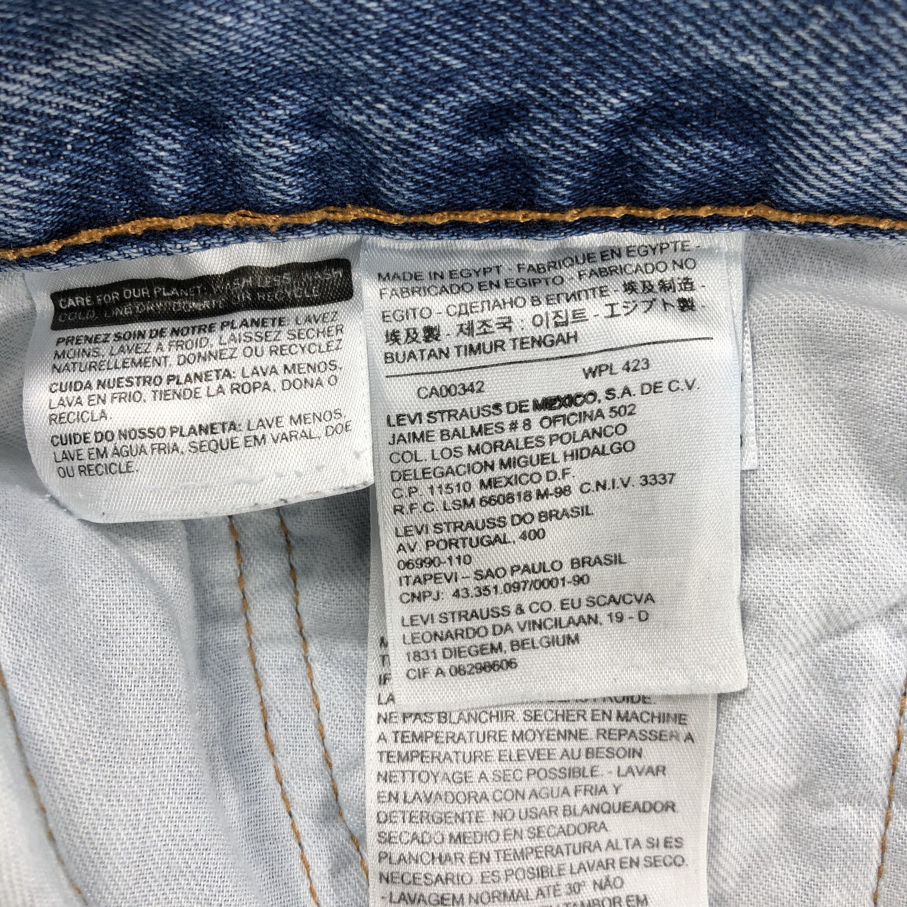 Levi's × Vintage Vintage Blue Wash Levis 505 Jeans-JM2412 Size US 38 / EU 54 - 14 Thumbnail