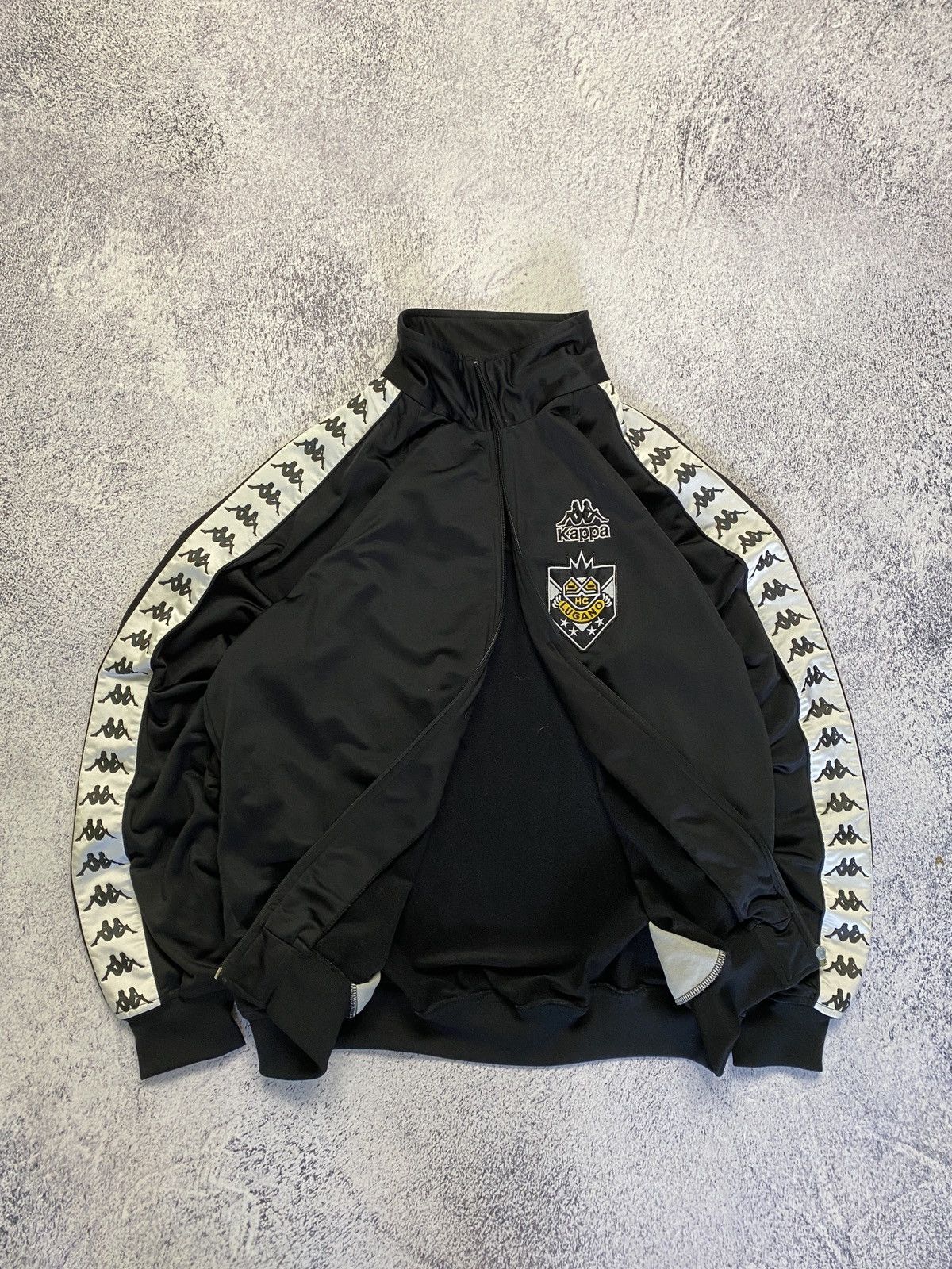 Kappa × Vintage Kappa Vintage Lampas Track Jacket HC Lugano Y2K Size US L / EU 52-54 / 3 - 4 Thumbnail
