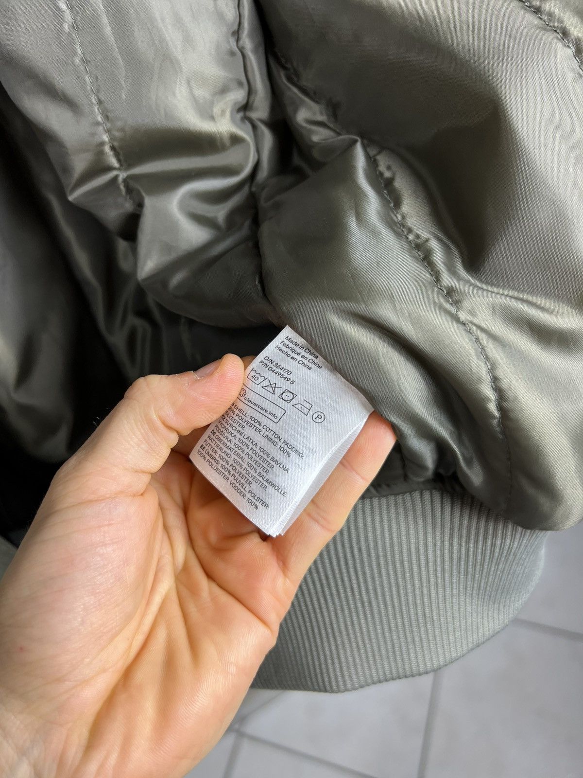 H&M Archive H&M military bomber M54 jacket bondage helmut lang Size US XL / EU 56 / 4 - 23 Thumbnail